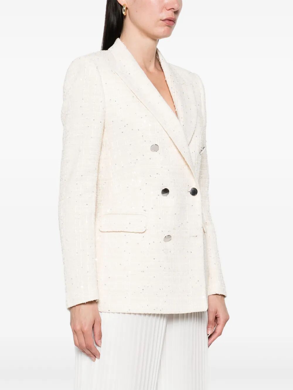 Tagliatore Micro-paillettes Embellished Parigi Double-breasted Blazer
