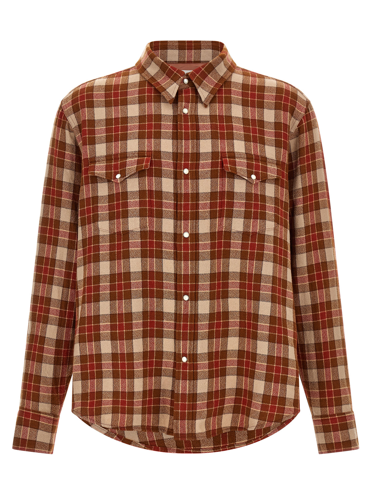 Visvim Red 'Meridian Check' Shirt