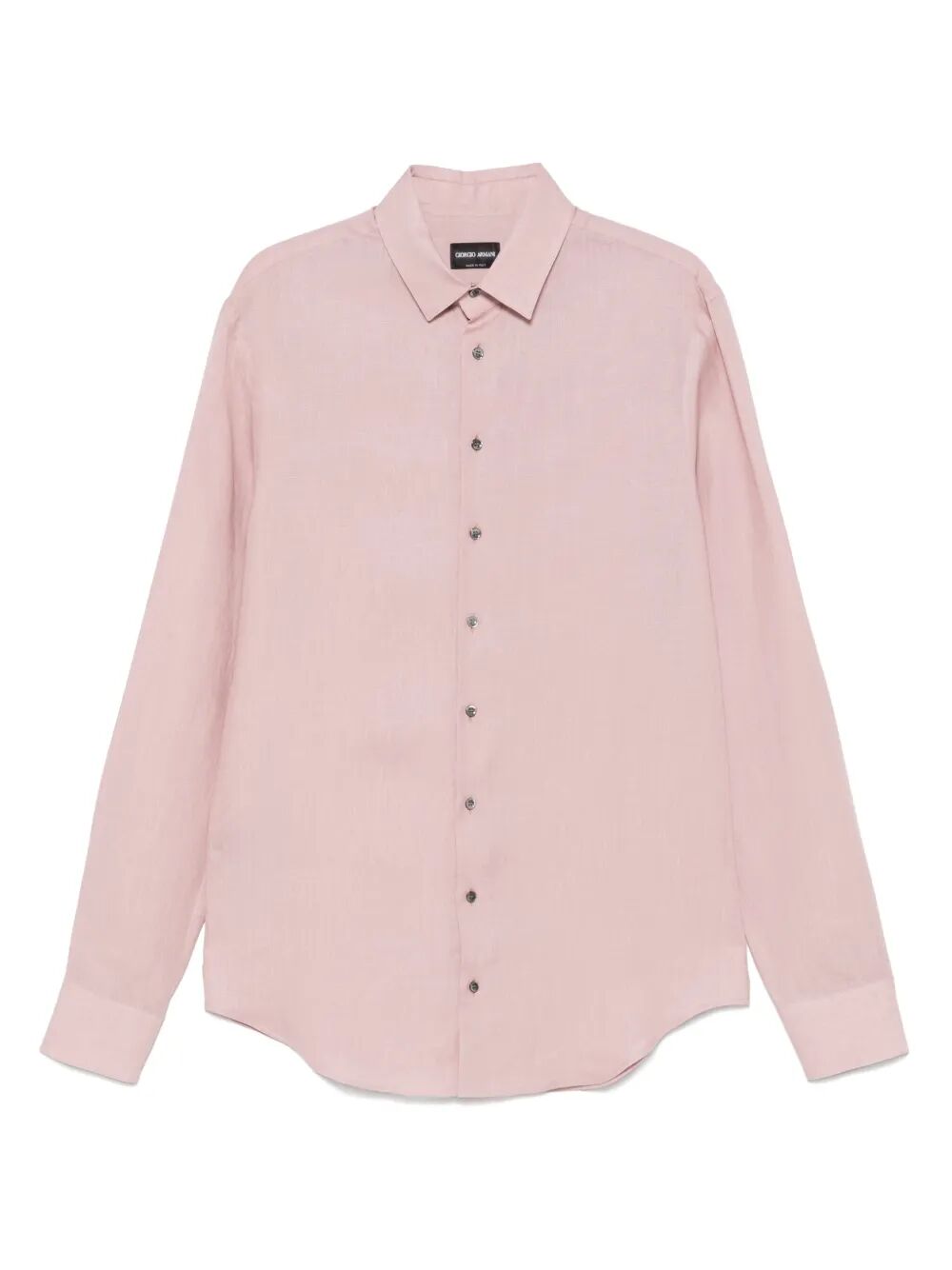 Giorgio Armani Regular Fit Linen Shirt