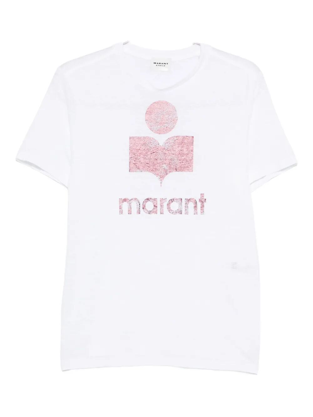 Marant Étoile Zewel Linen Logo T-shirt