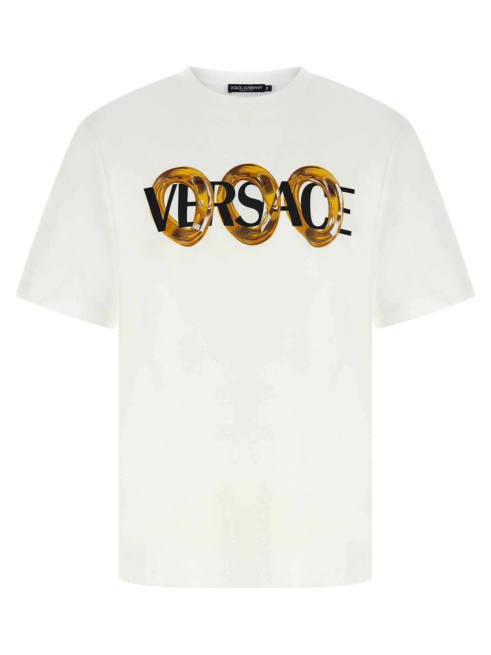 Versace Logo Print T-Shirt