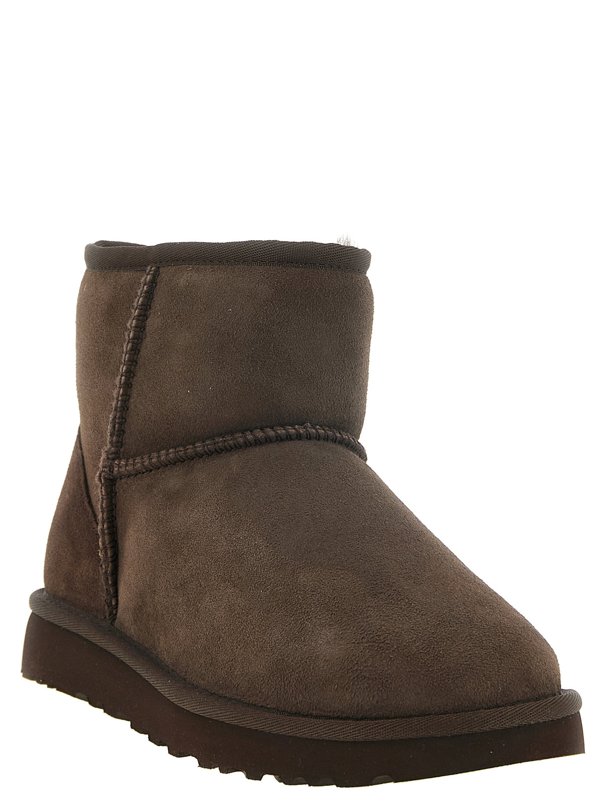 Ugg 'Classic Mini Ii' Brown Ankle Boots