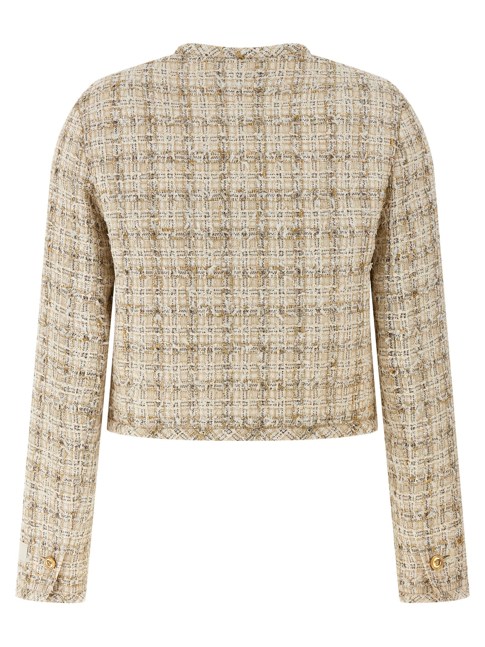 Versace Tweed Cardigan