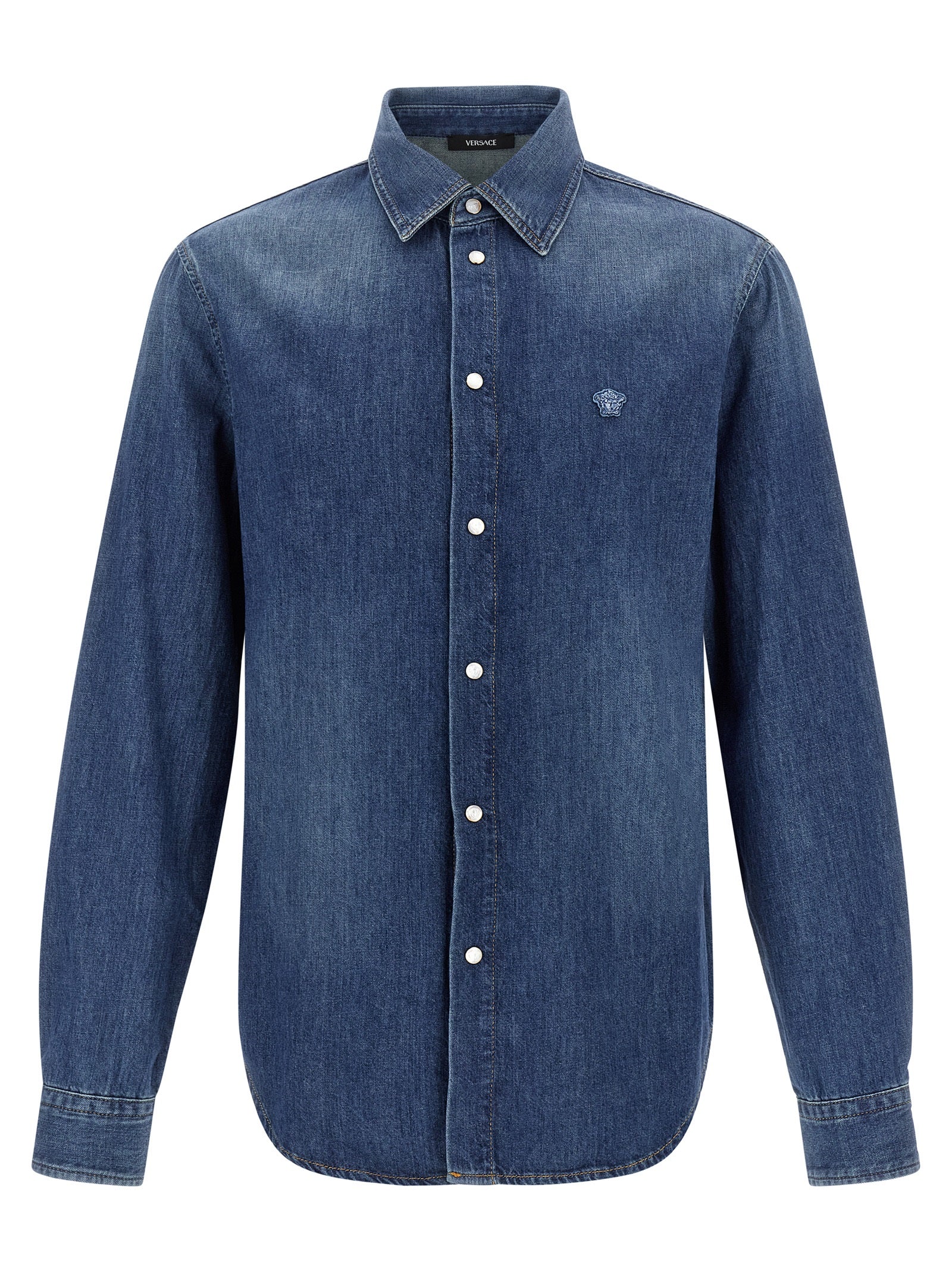 Versace 'Medusa' Patch Shirt