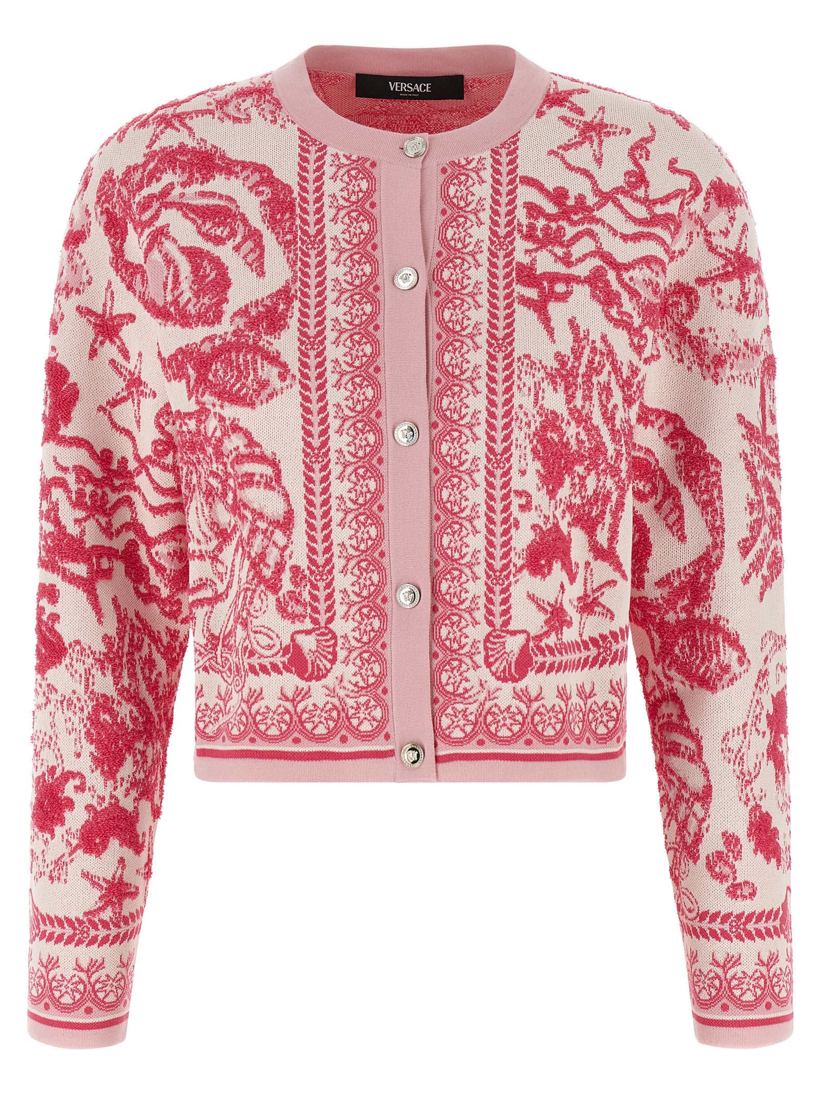 Versace 'Underwater Barocco' Cardigan