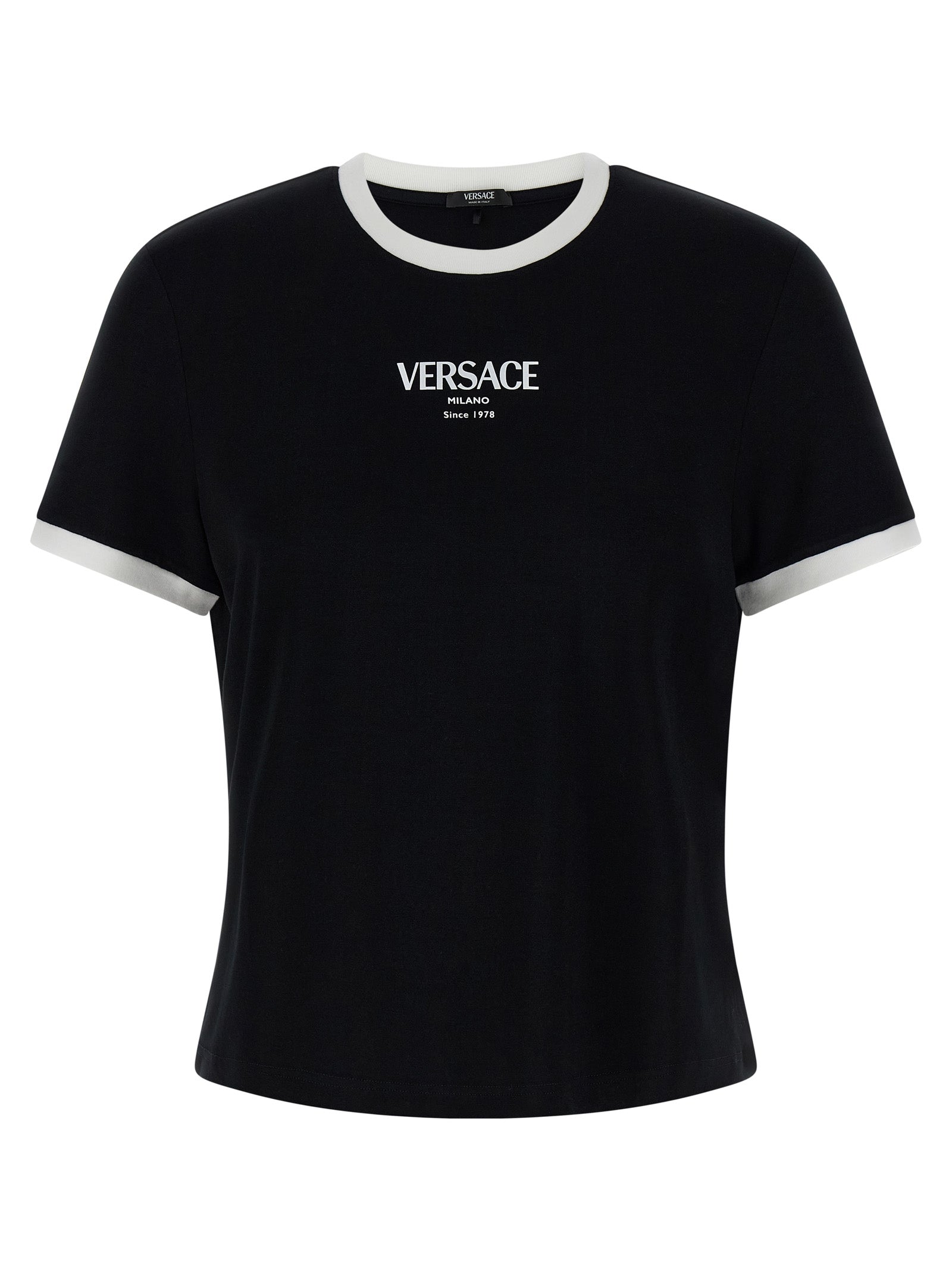 Versace Logo Print T-Shirt
