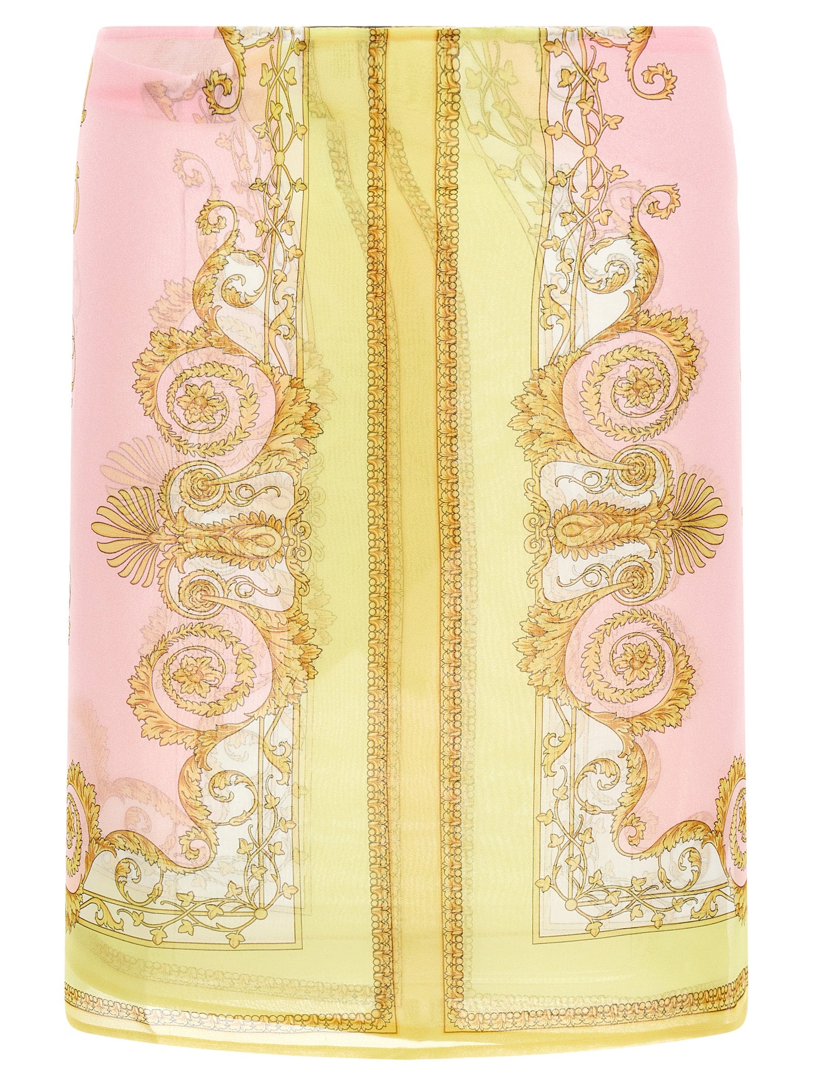 Versace 'Spring Barocco' Beach Cover-Up Skirt