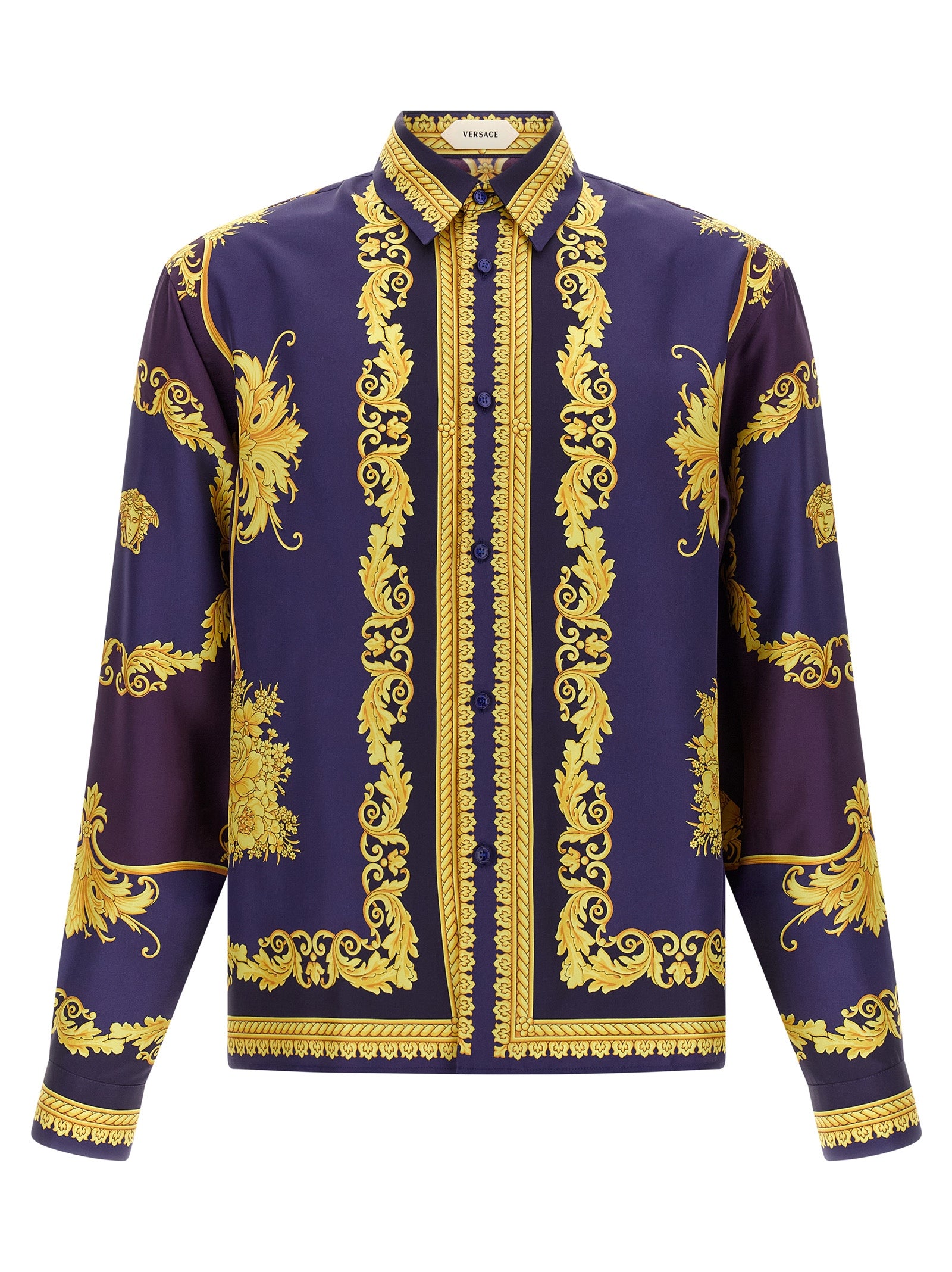 Versace 'New Barocco' Twill Shirt