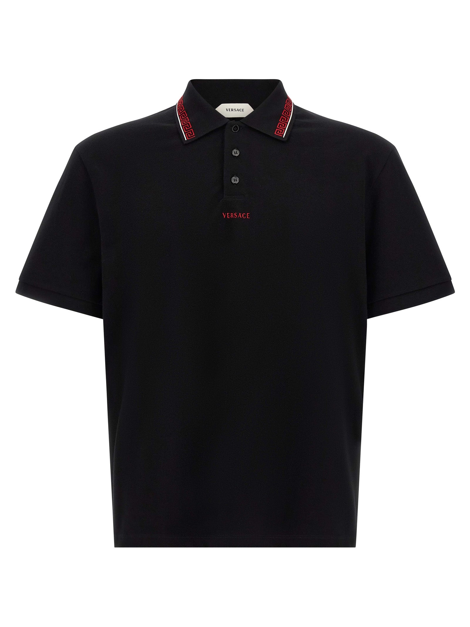 Versace 'Greca' Polo Shirt