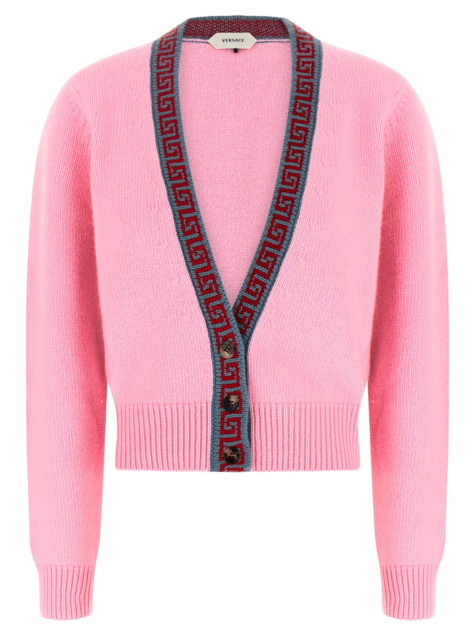 Versace Wool And Cashmere Cardigan