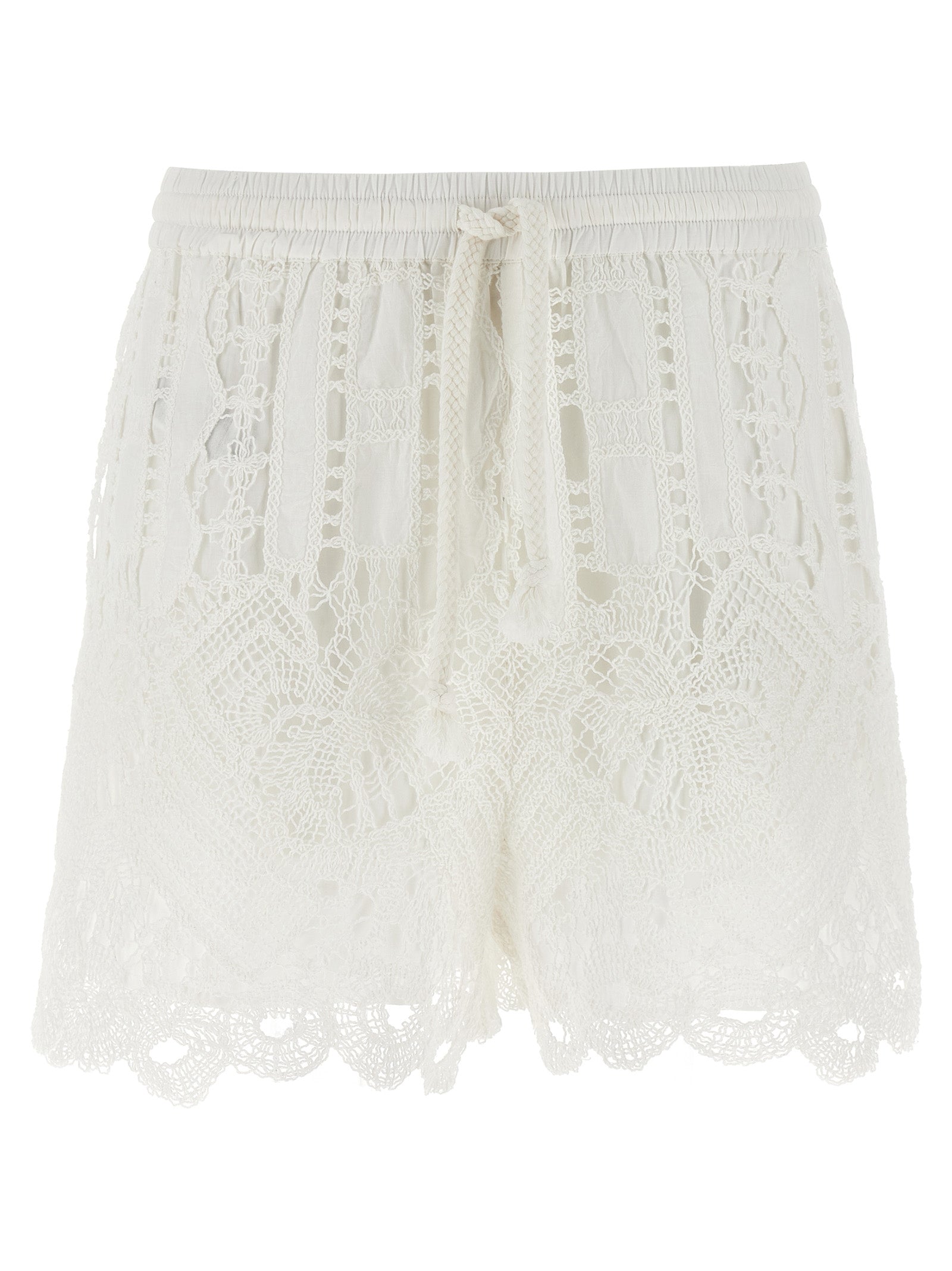 Pinko Macramé Shorts