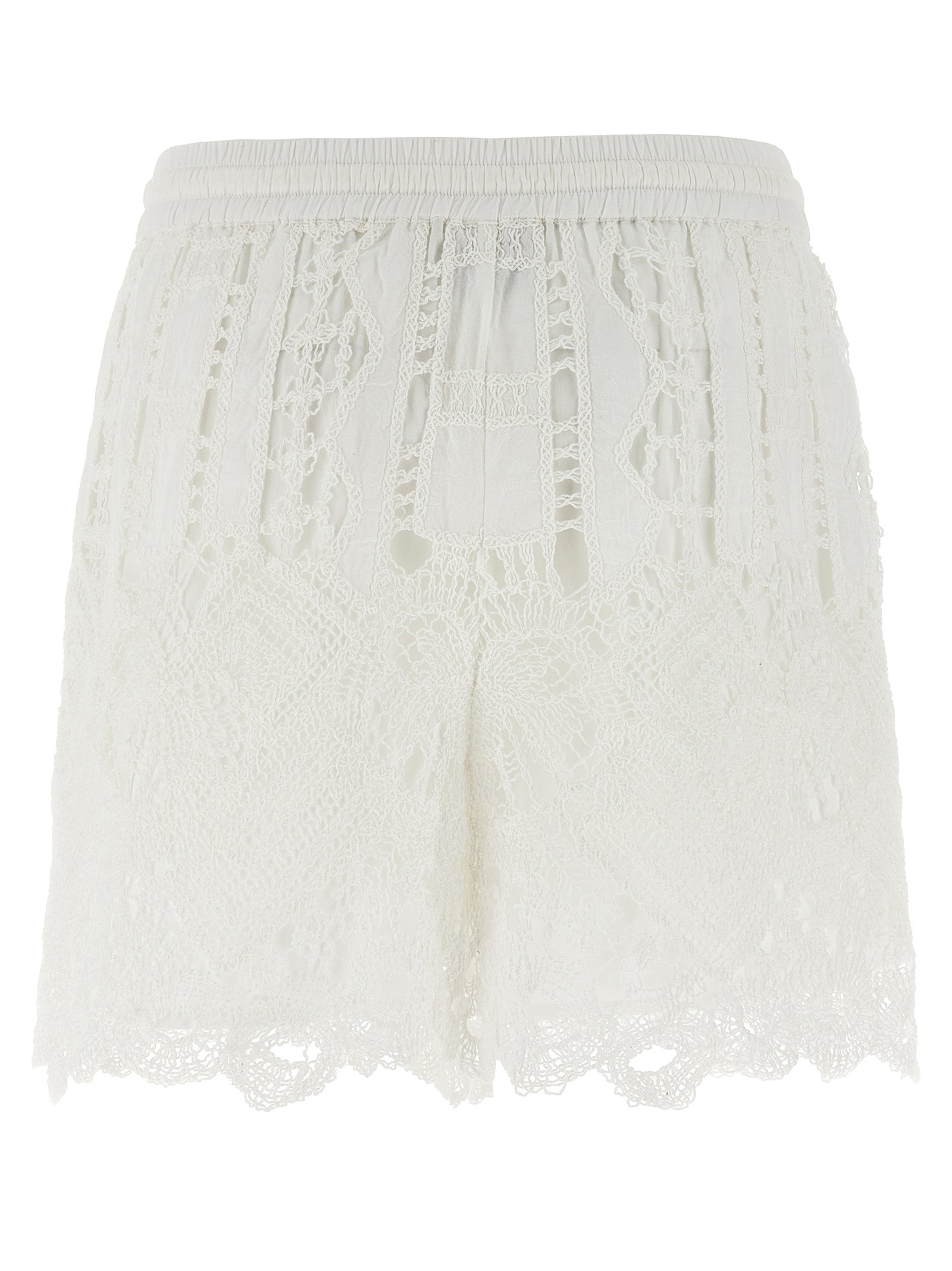Pinko Macramé Shorts