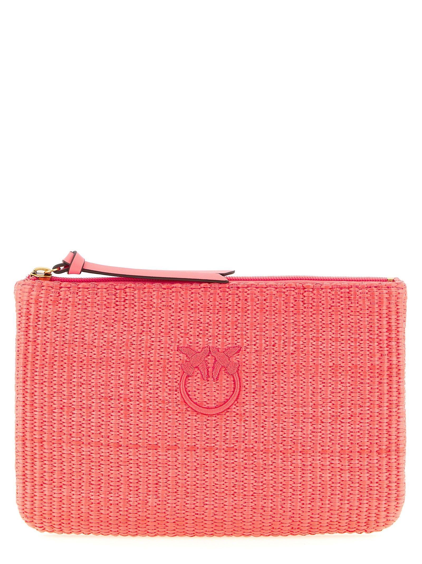 Pinko Raffia Clutch