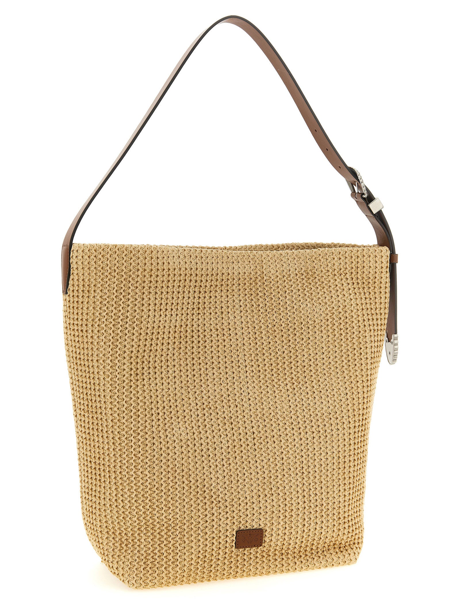 Pinko Raffia Bucket