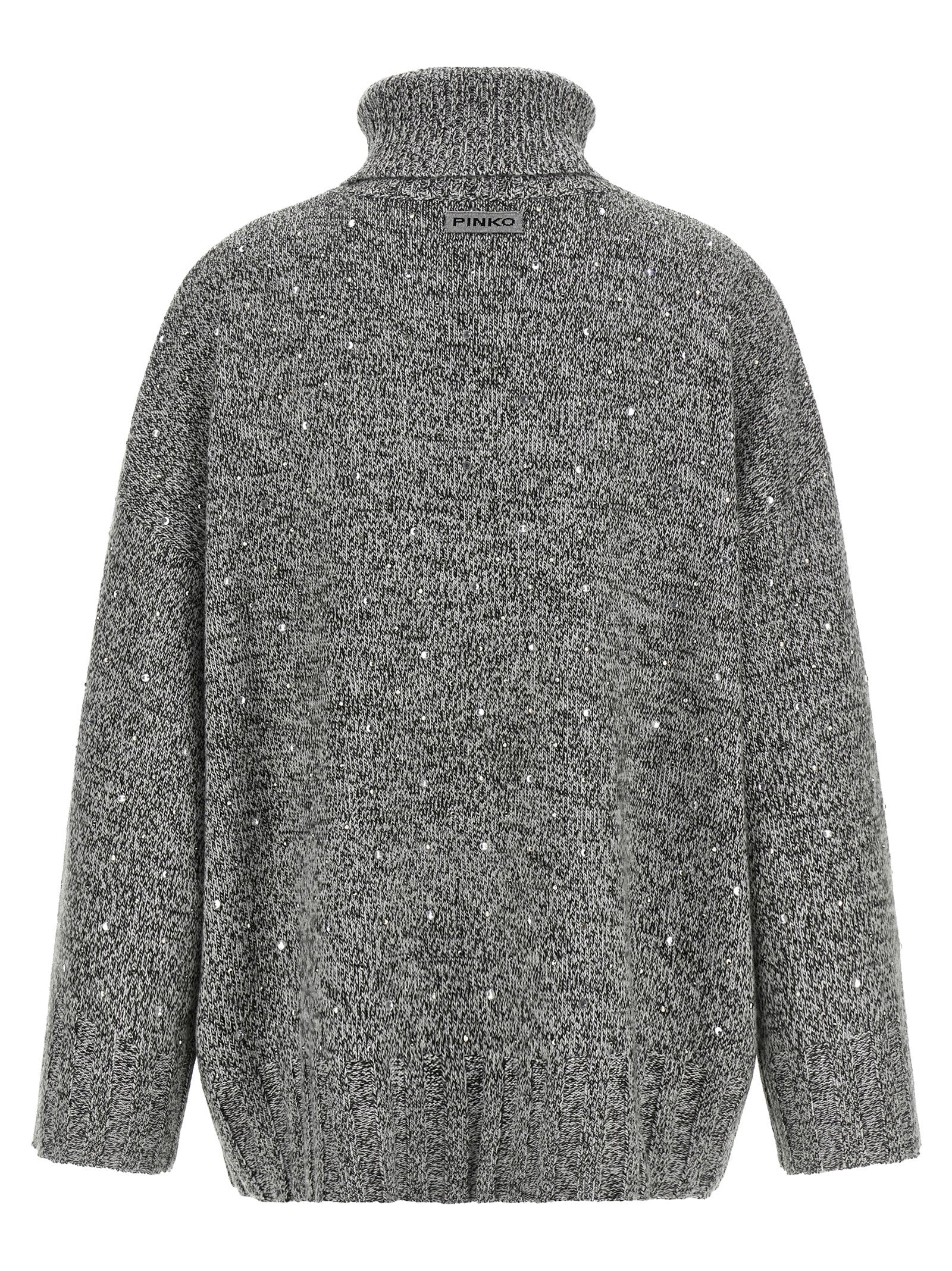 Pinko Crystal Turtleneck Sweater