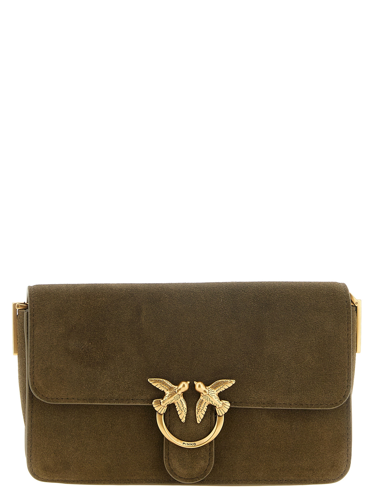 Pinko 'Love One Slouchy' Classic Green Shoulder Bag