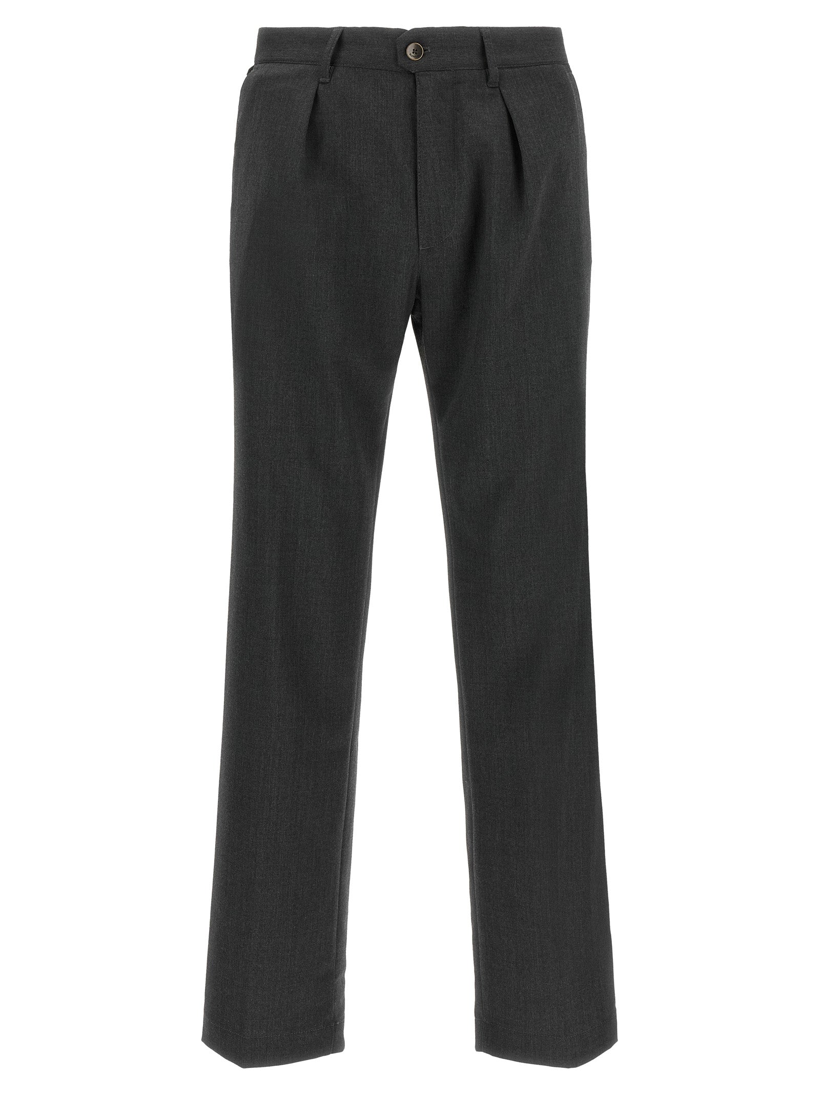 Incotex Pants With Straps At The Waist