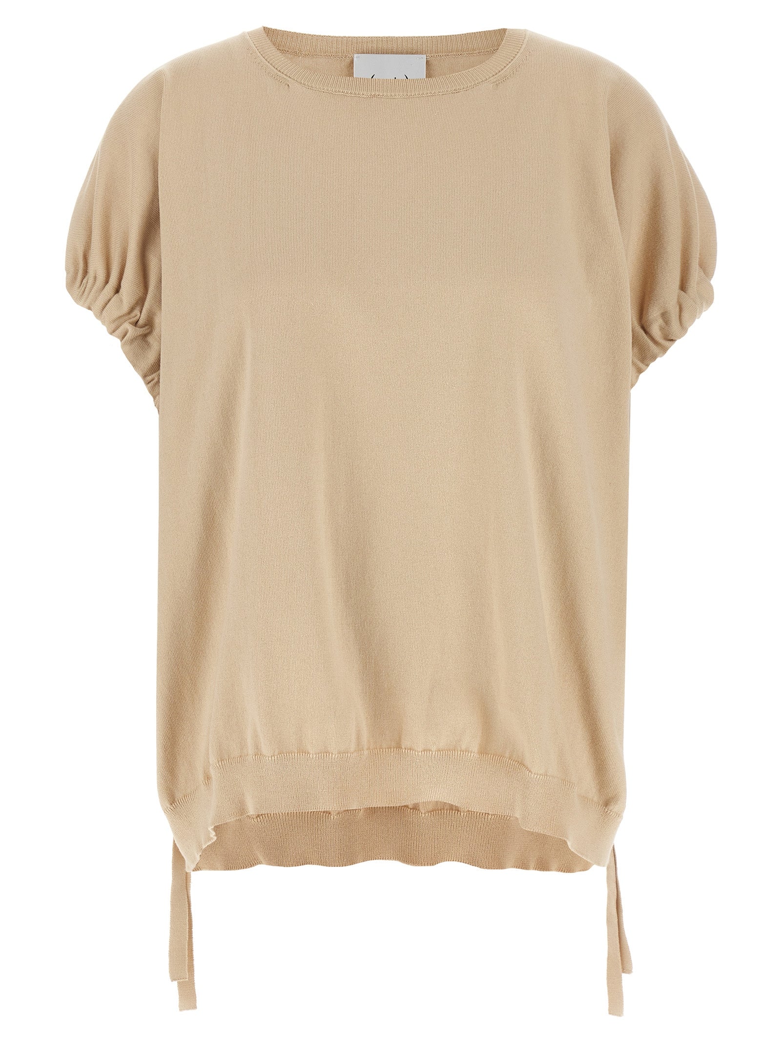 Nude Knitted T-Shirt