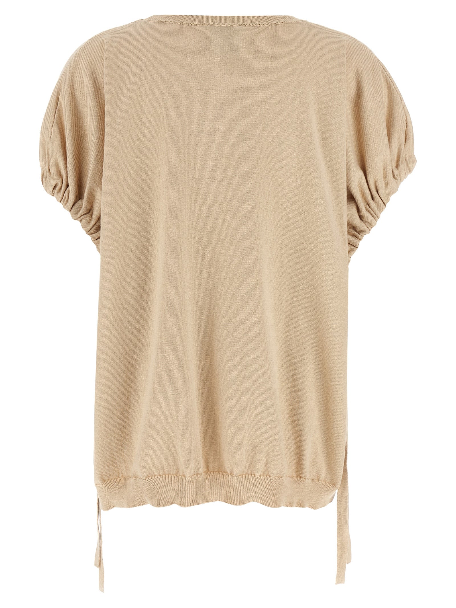 Nude Knitted T-Shirt