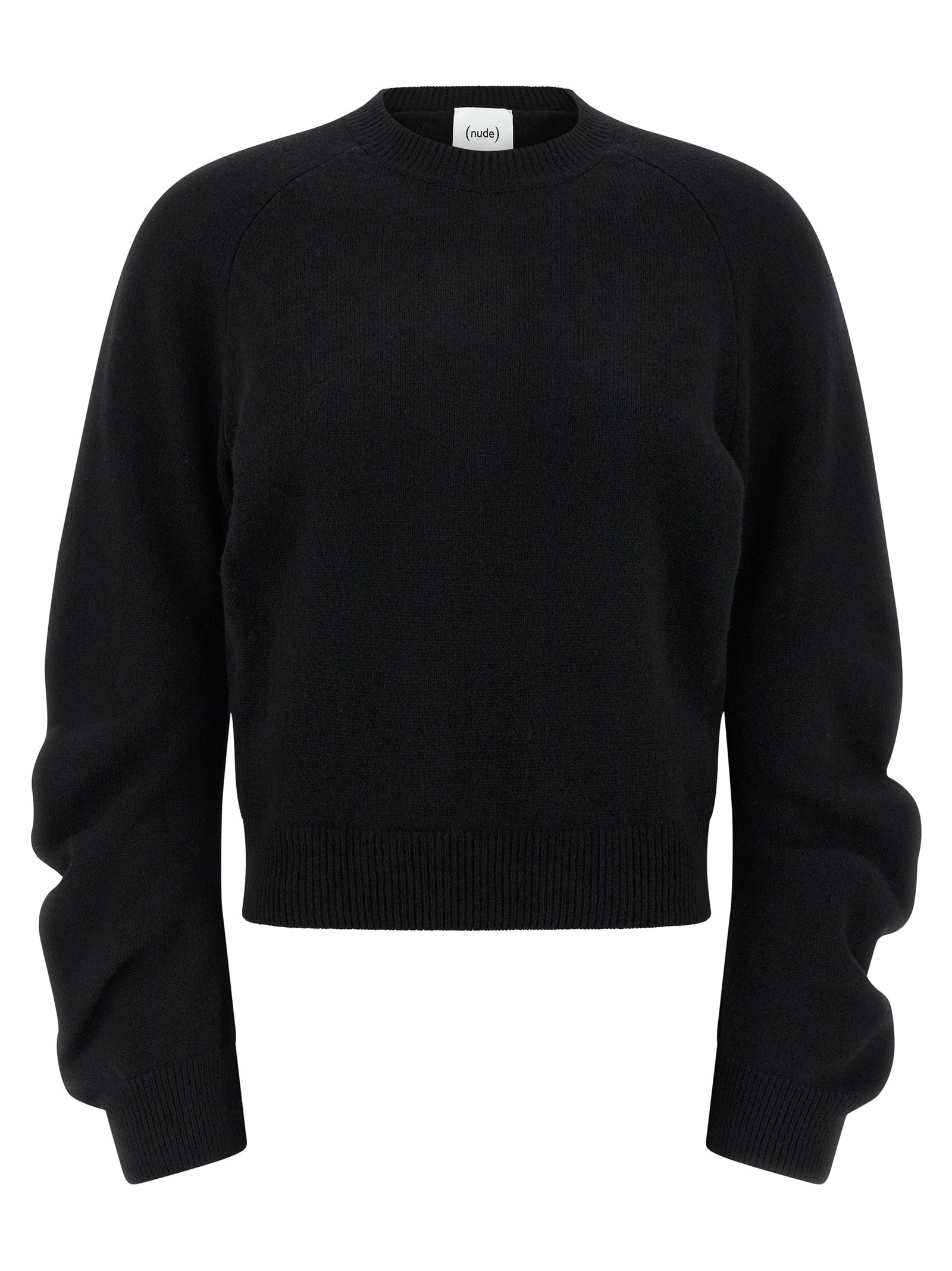 Nude Curved Sleeve Sweater