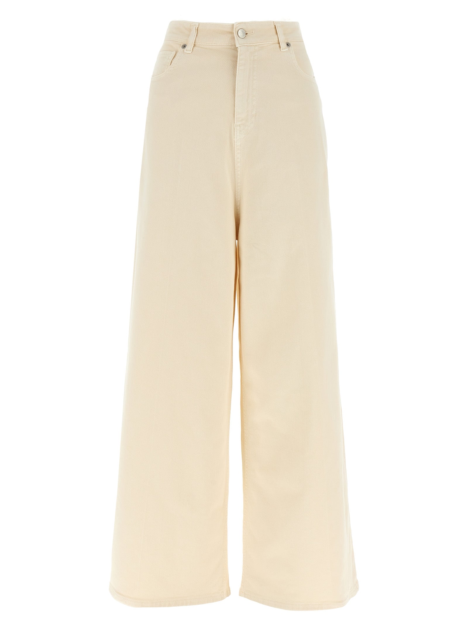 Nude Wide Leg Jeans