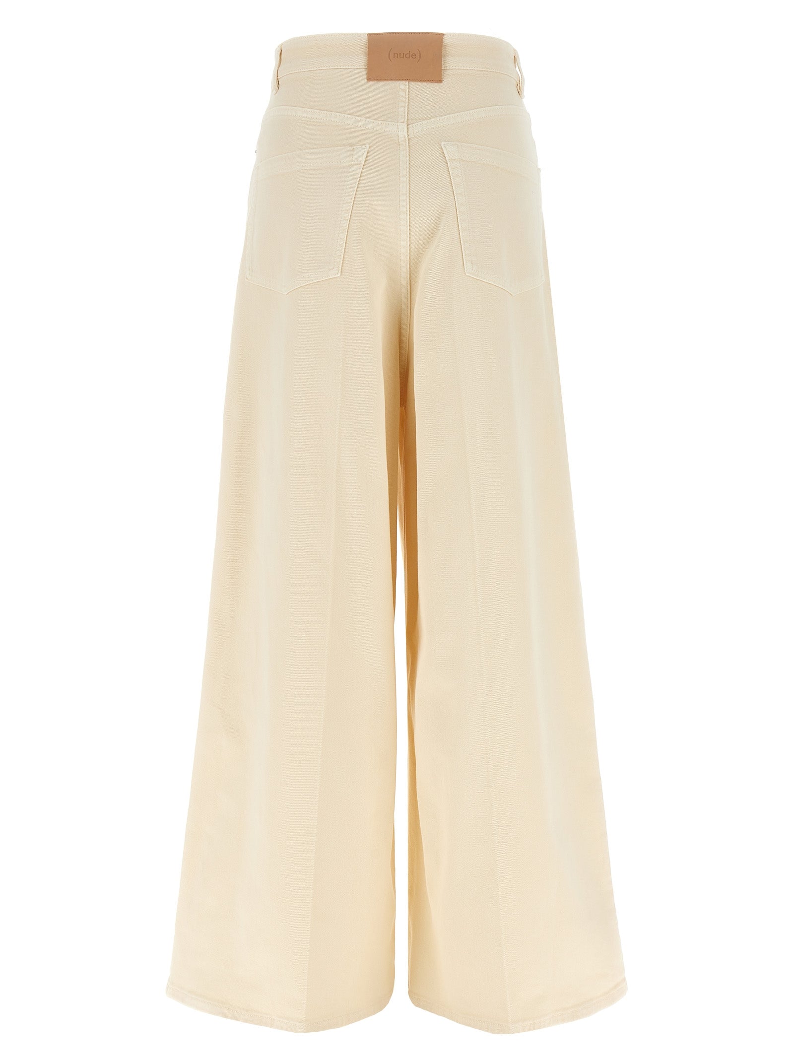 Nude Wide Leg Jeans
