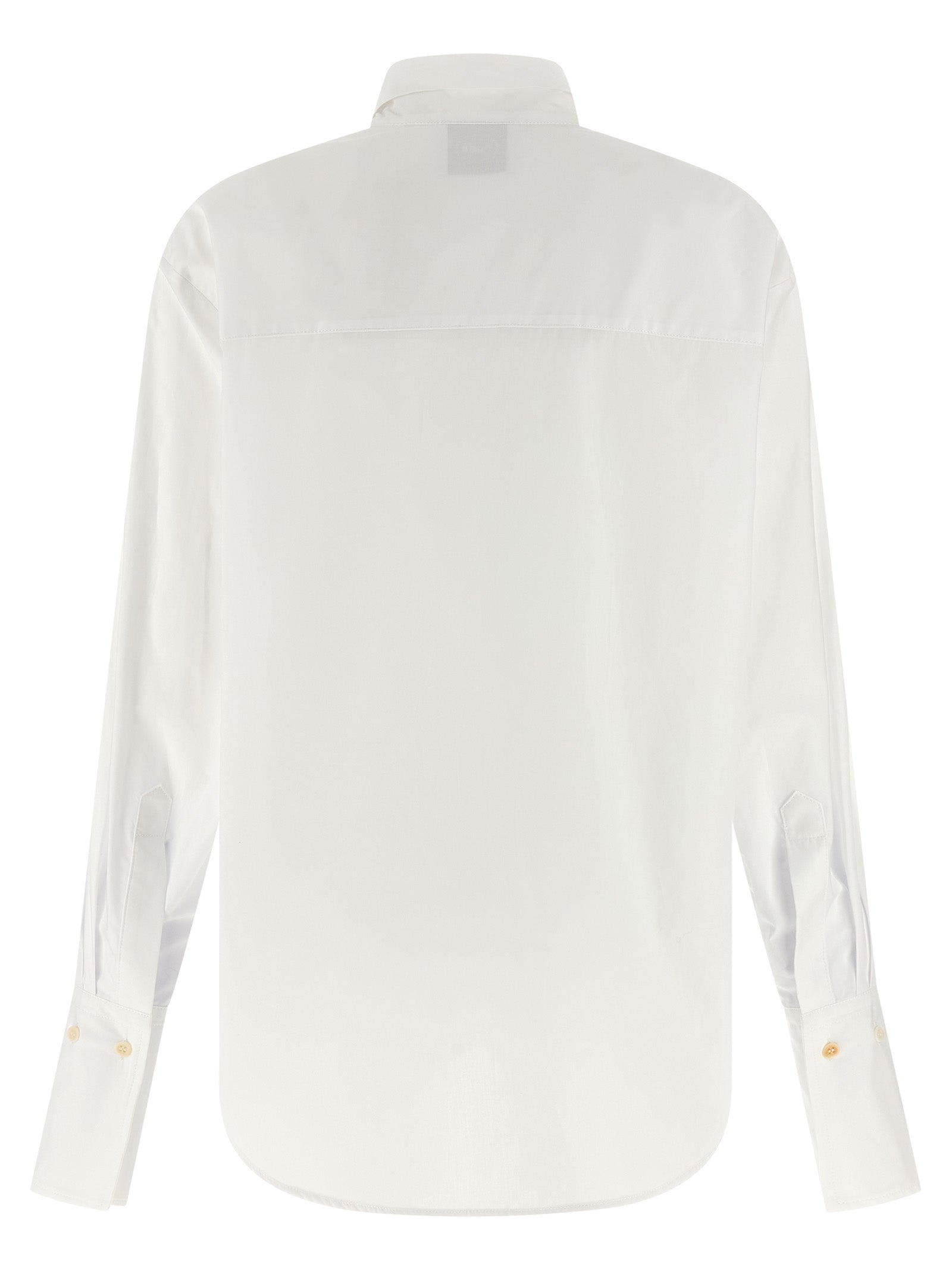 Nude Lavallière Collar Shirt