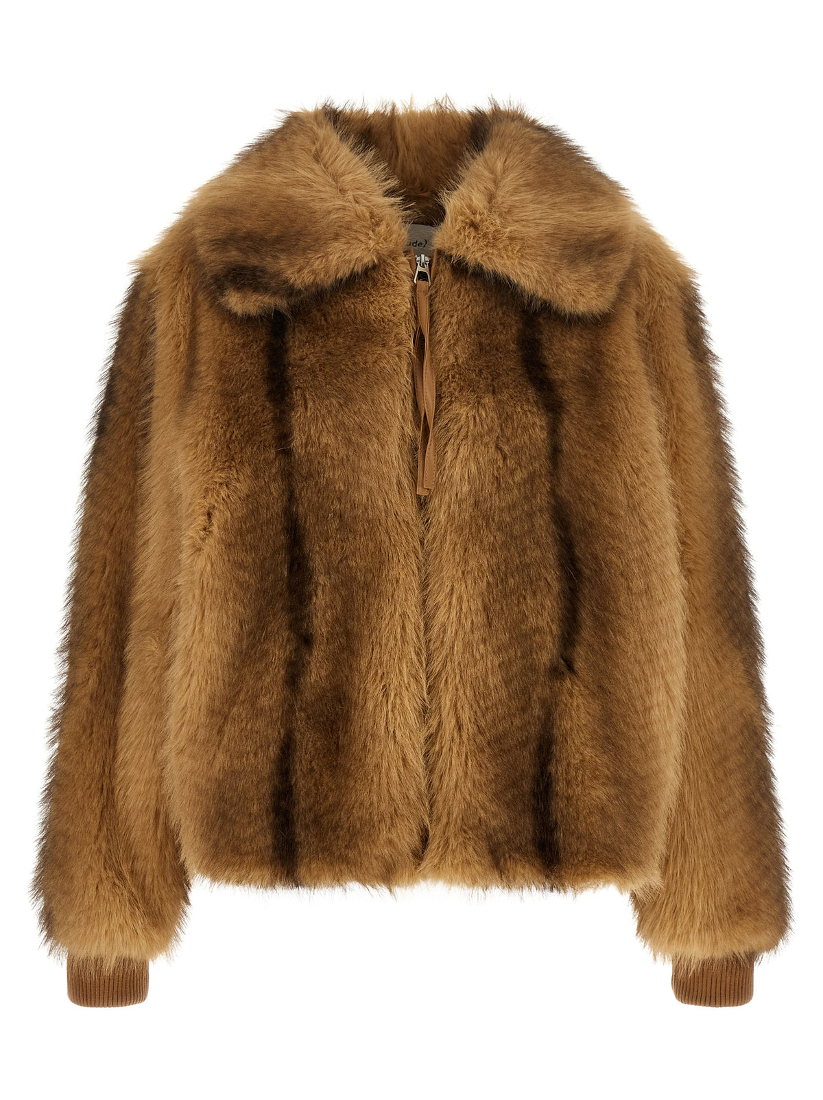 Nude Eco-Fur Long Hair