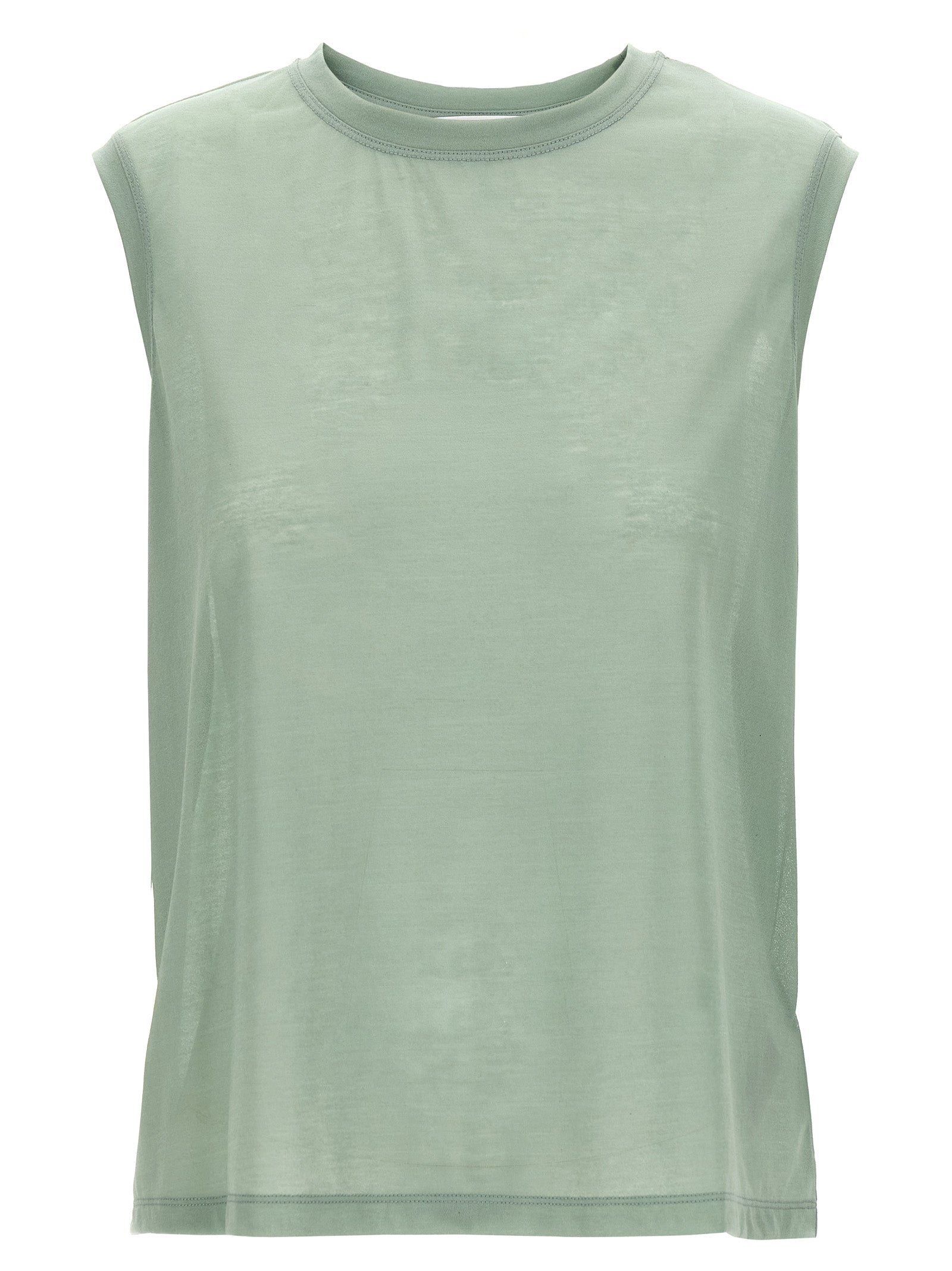 Victoria Beckham Logo Embroidery Top
