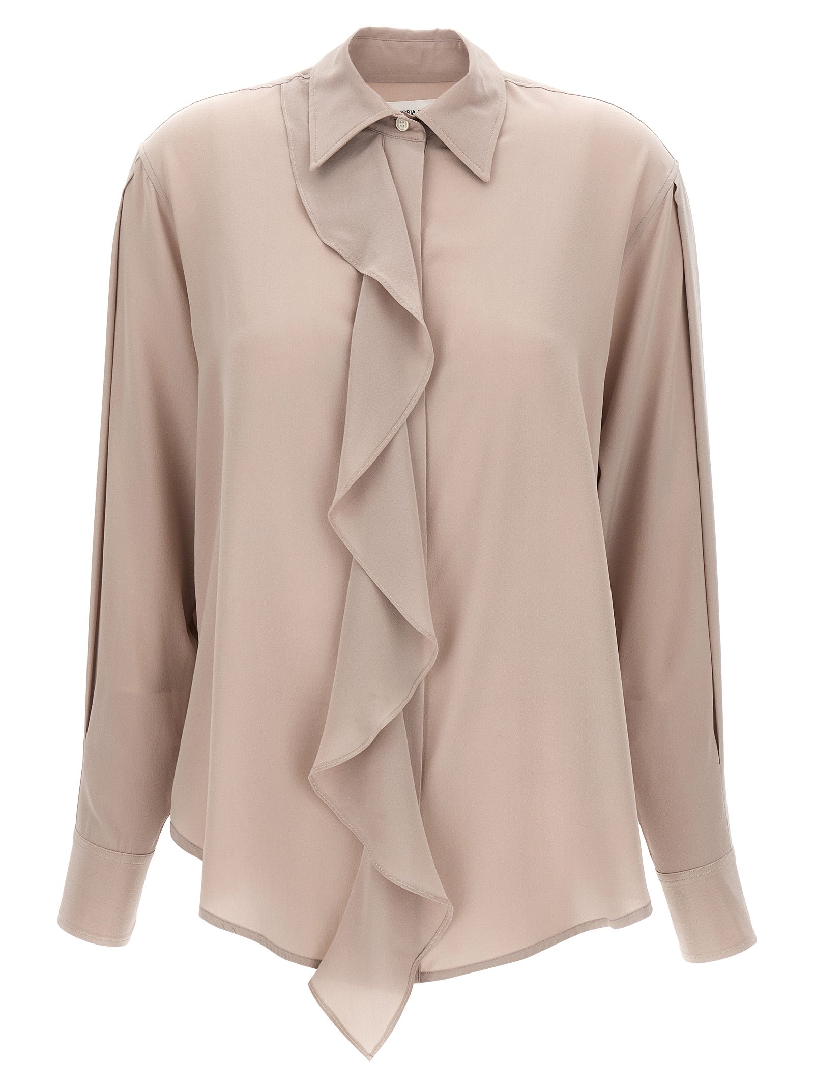 Victoria Beckham 'Asymmetric Ruffle' Blouse
