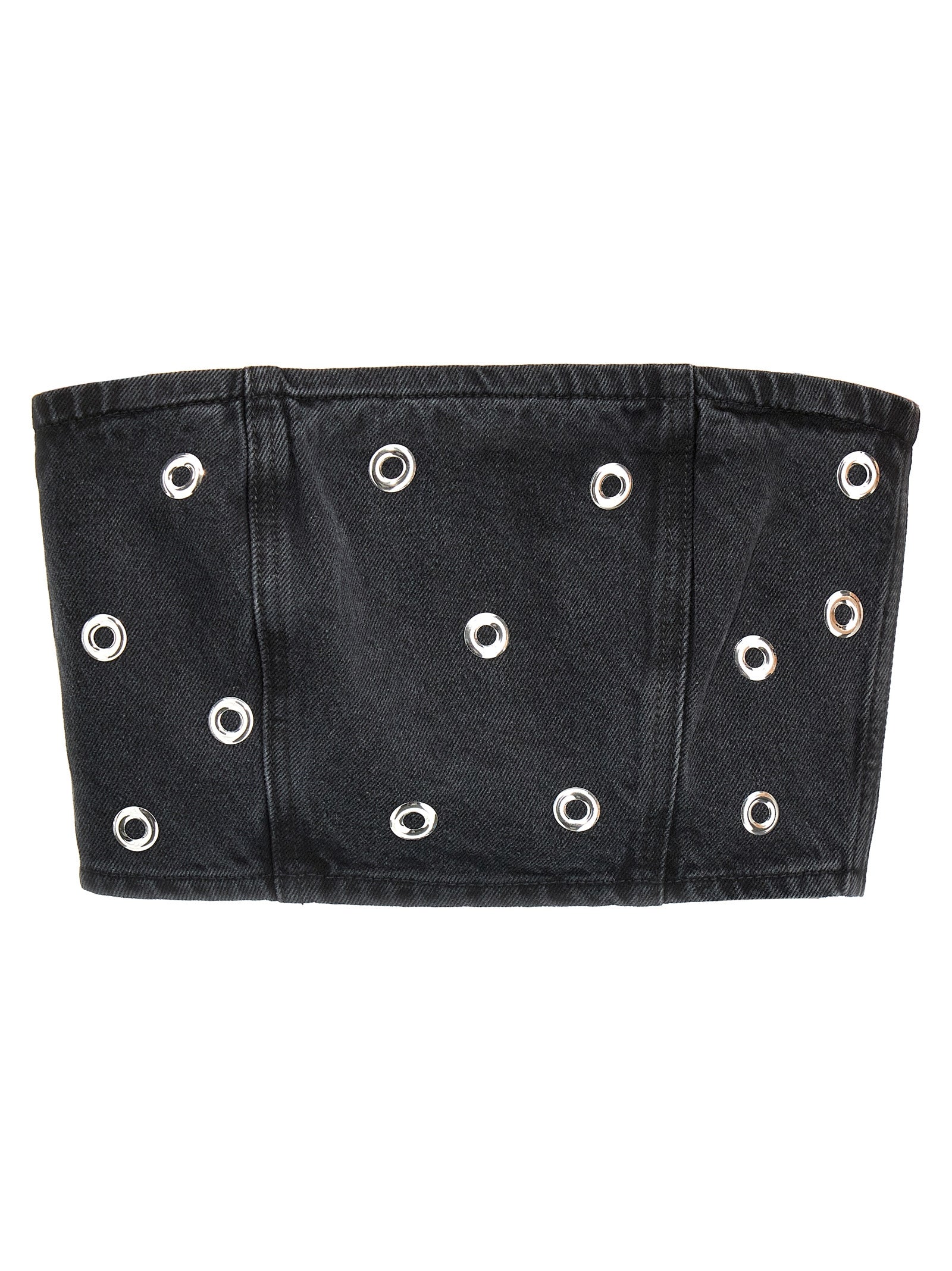 Rotate Birger Christensen 'Studded Denim' Top