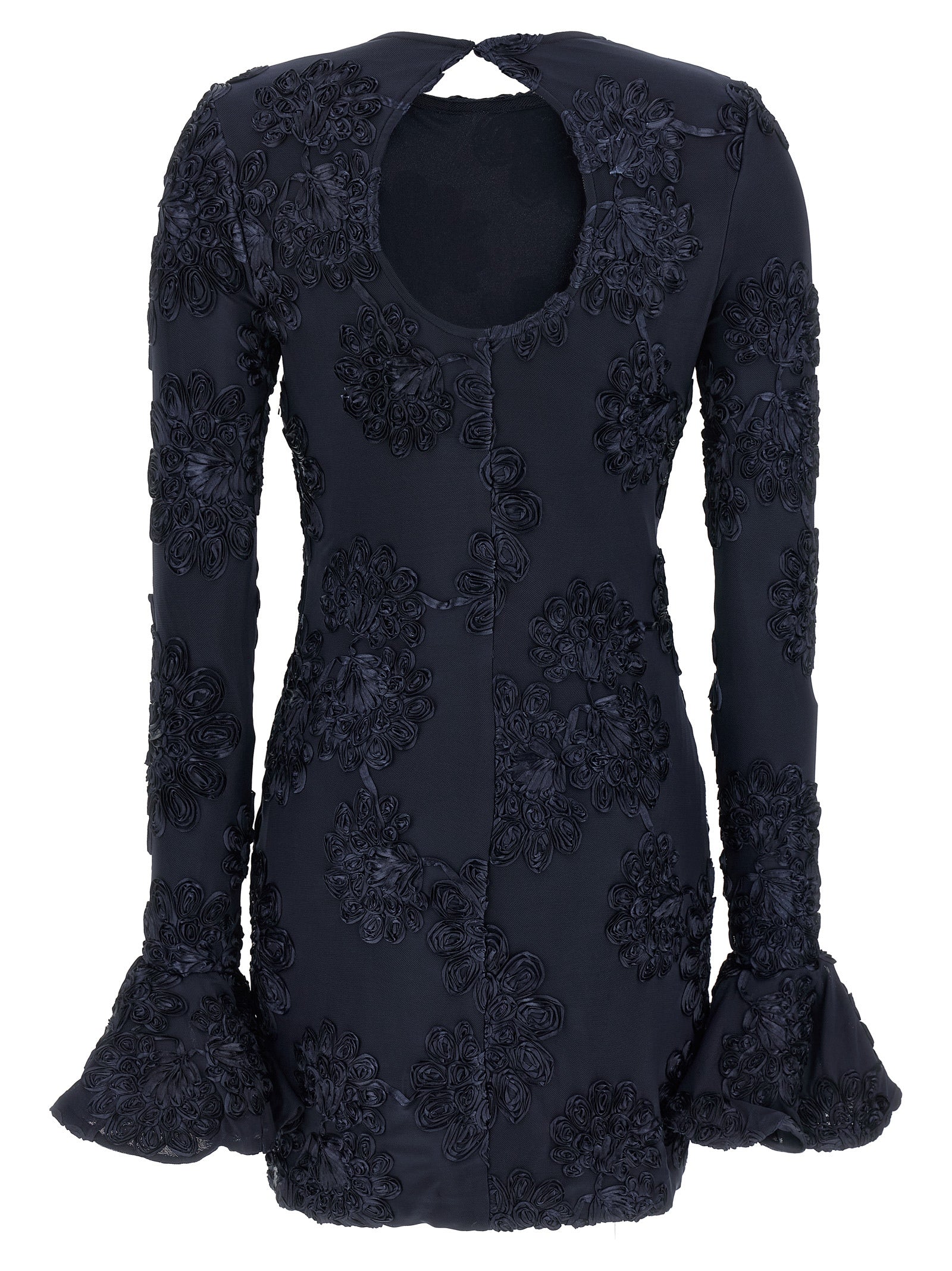 Rotate Birger Christensen '3D Mesh Mini' Dress