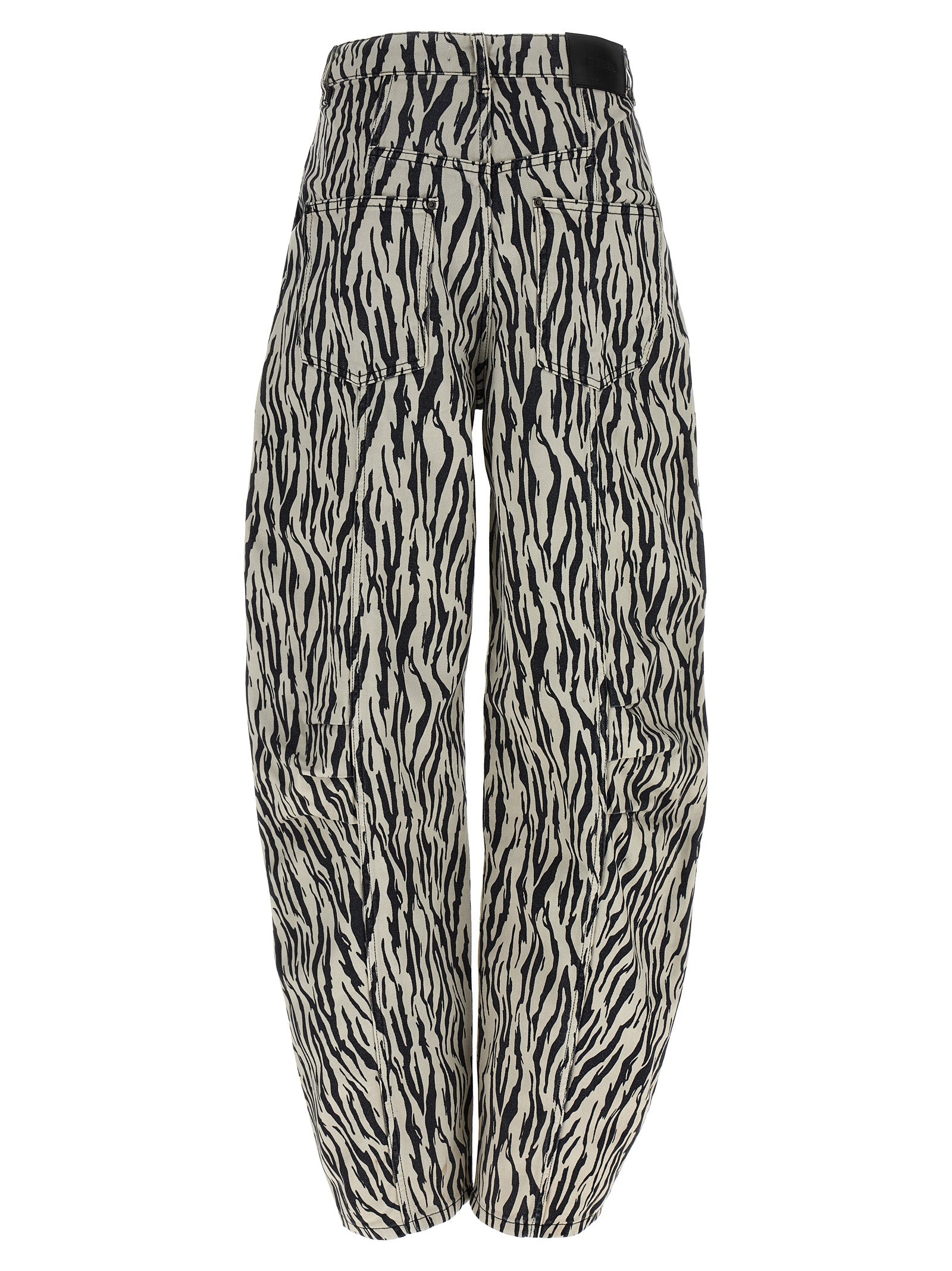 Rotate Birger Christensen 'Printed Twill Cargo' Pants