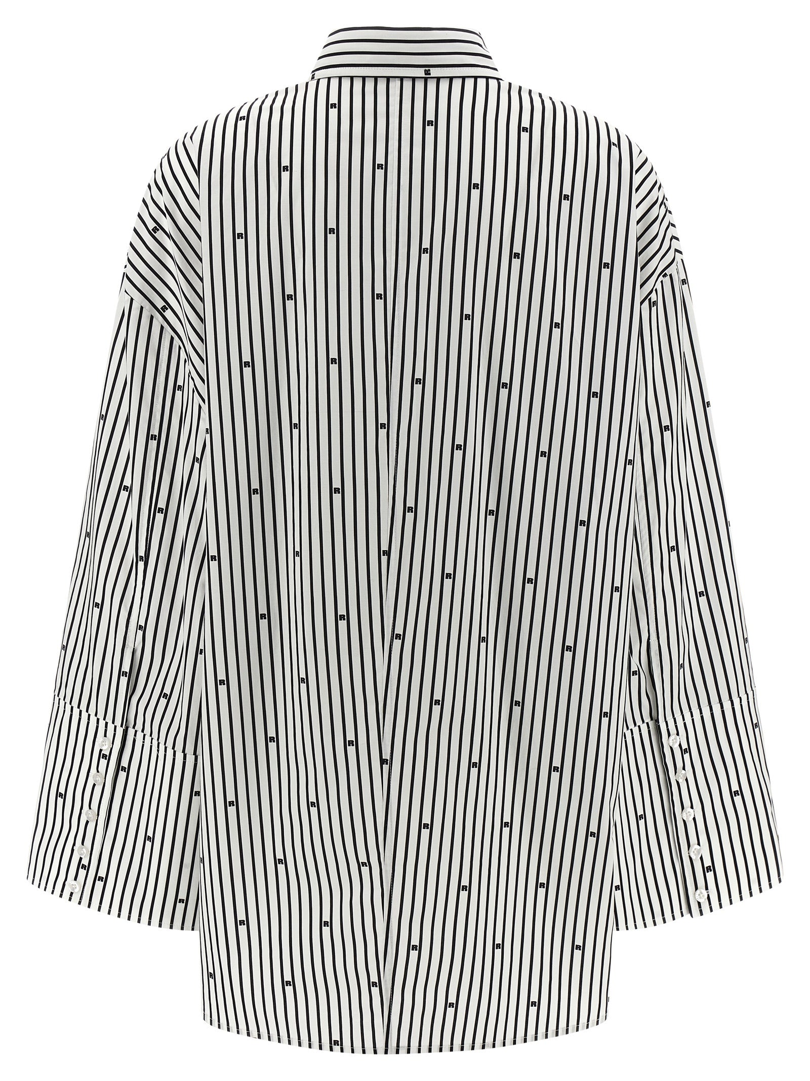 Rotate Birger Christensen 'Poplin Oversized Striped' Shirt