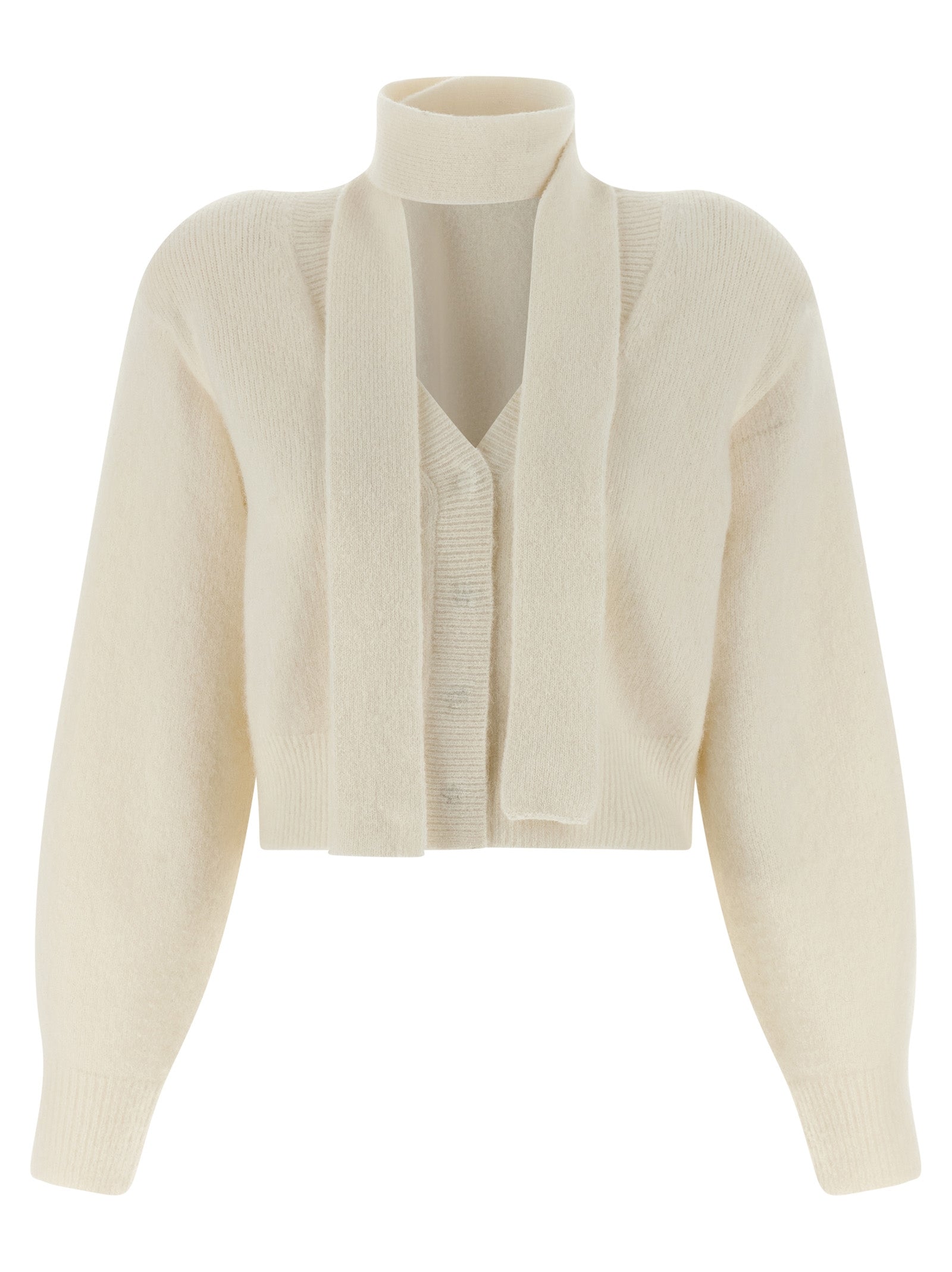 Rotate Birger Christensen Scarf Cardigan