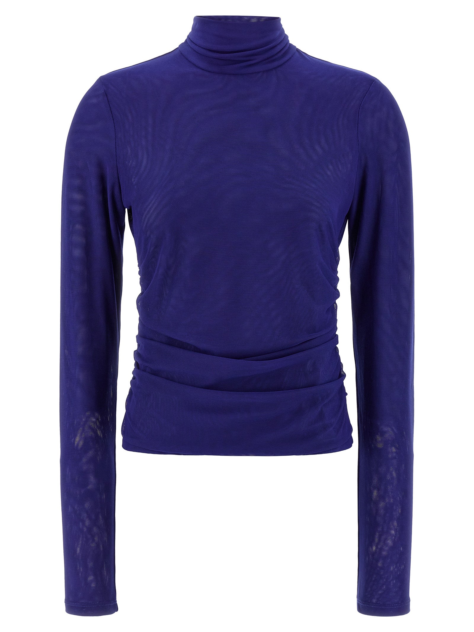 Rotate Birger Christensen 'Mesh Rouched' Sweater