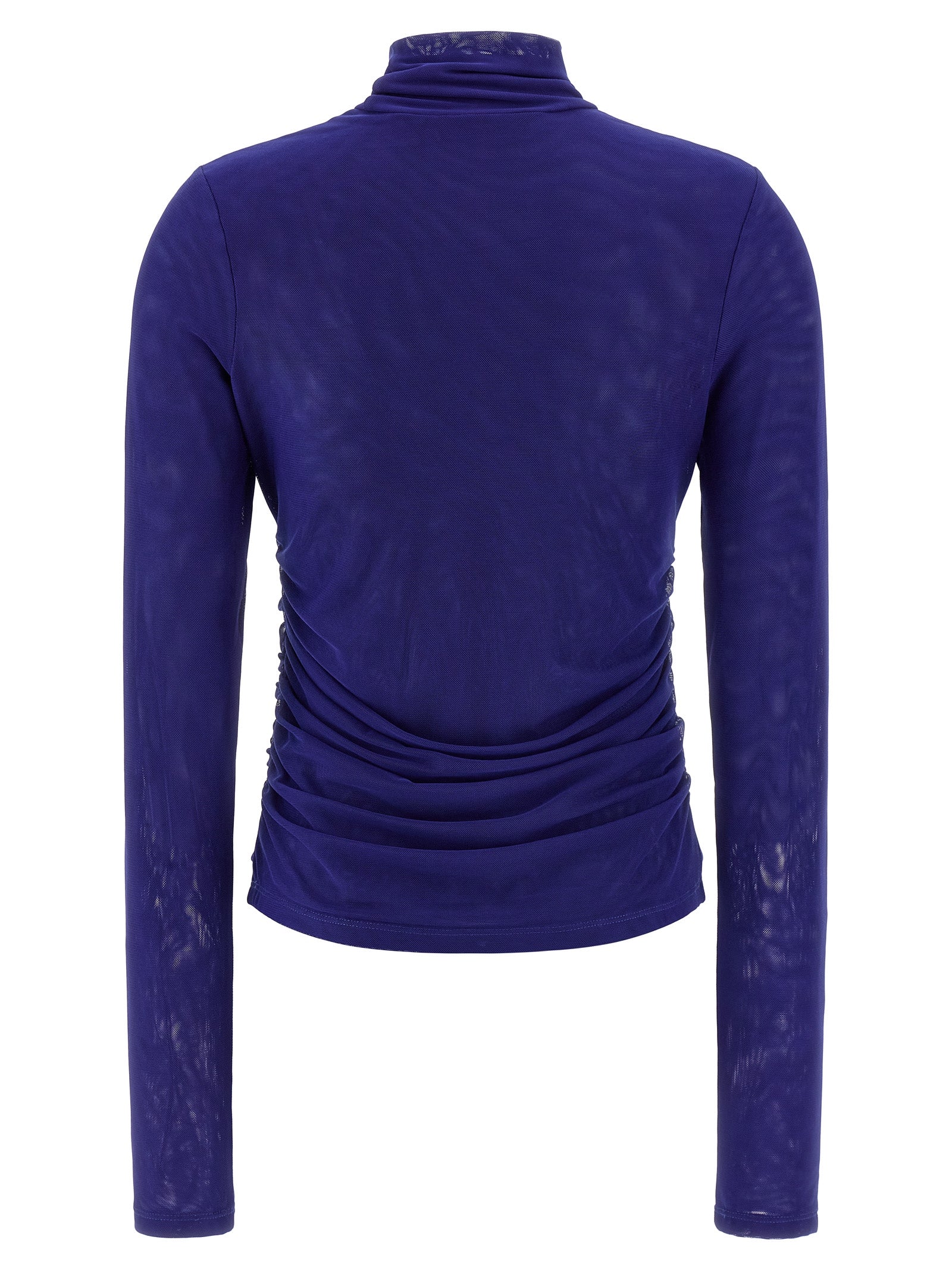 Rotate Birger Christensen 'Mesh Rouched' Sweater