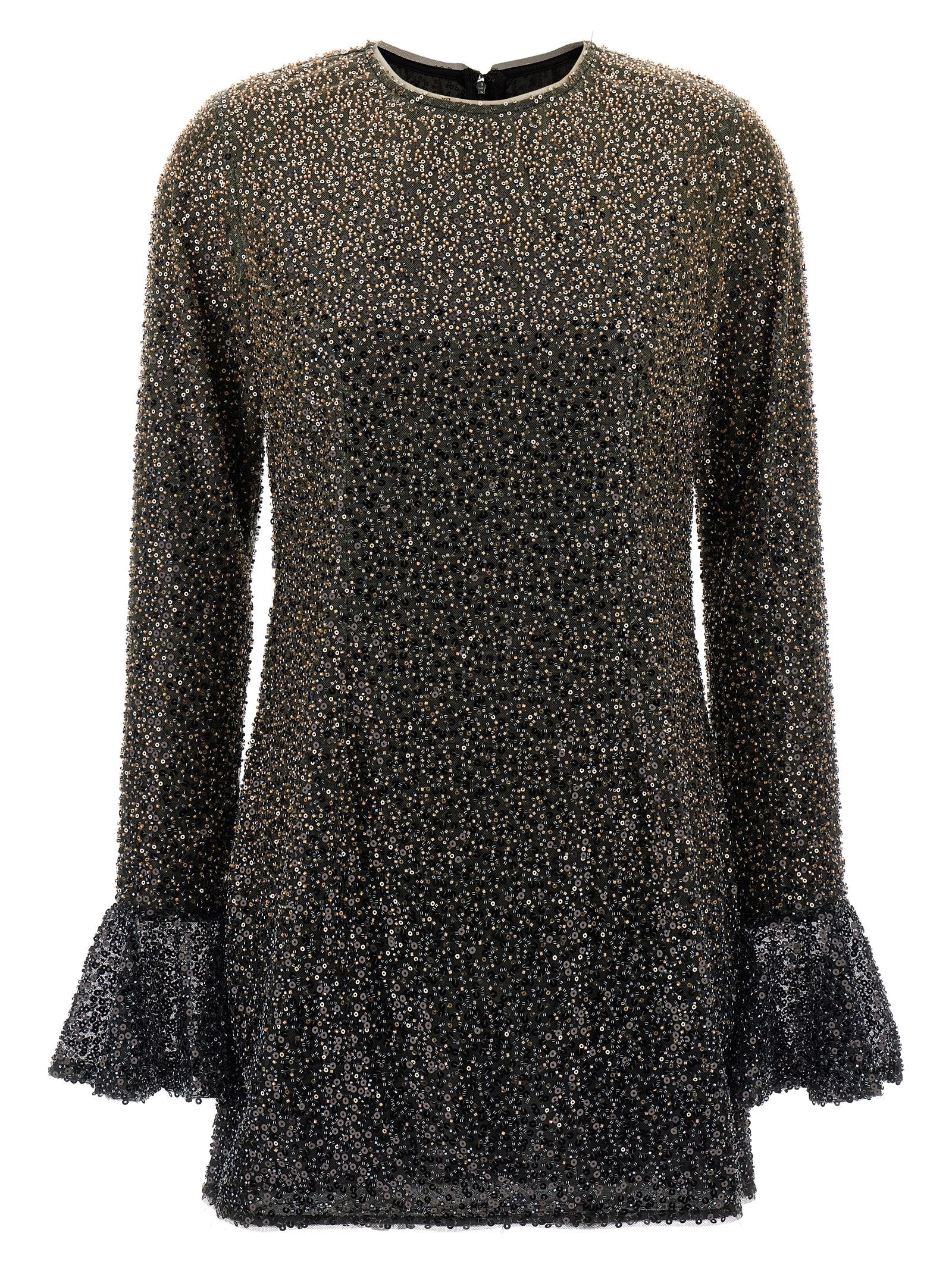 Rotate Birger Christensen 'Beaded Ls Mini' Dress
