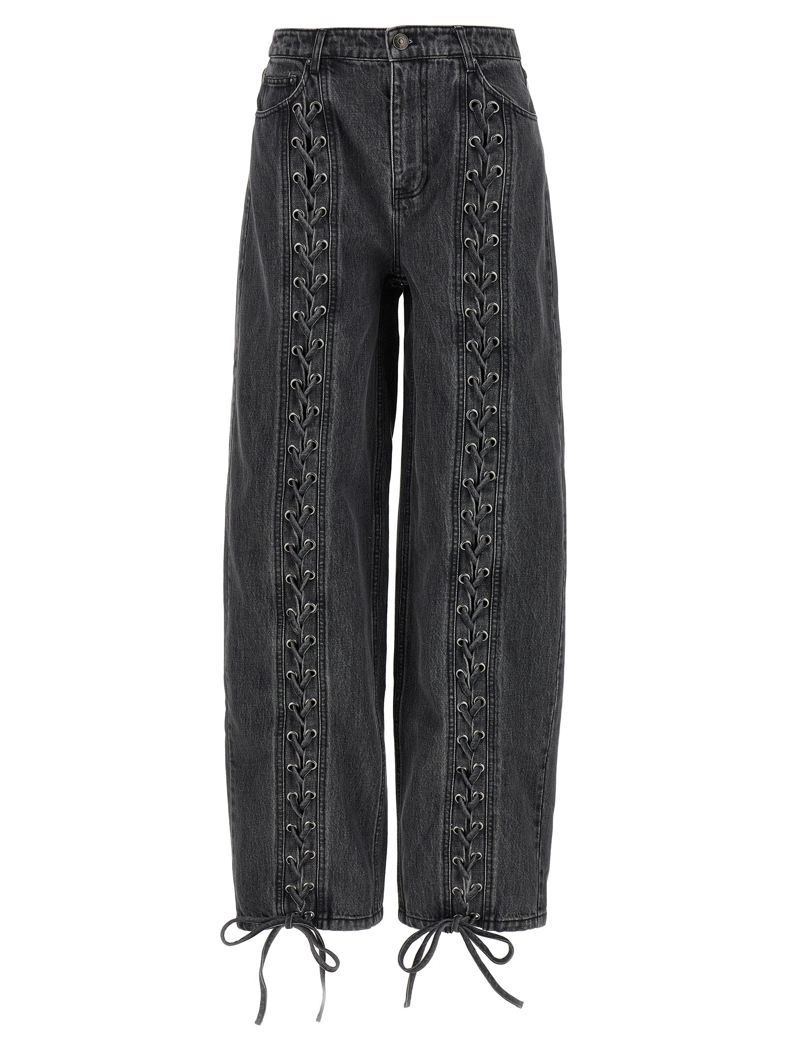 Rotate Birger Christensen 'Laced Leg' Jeans
