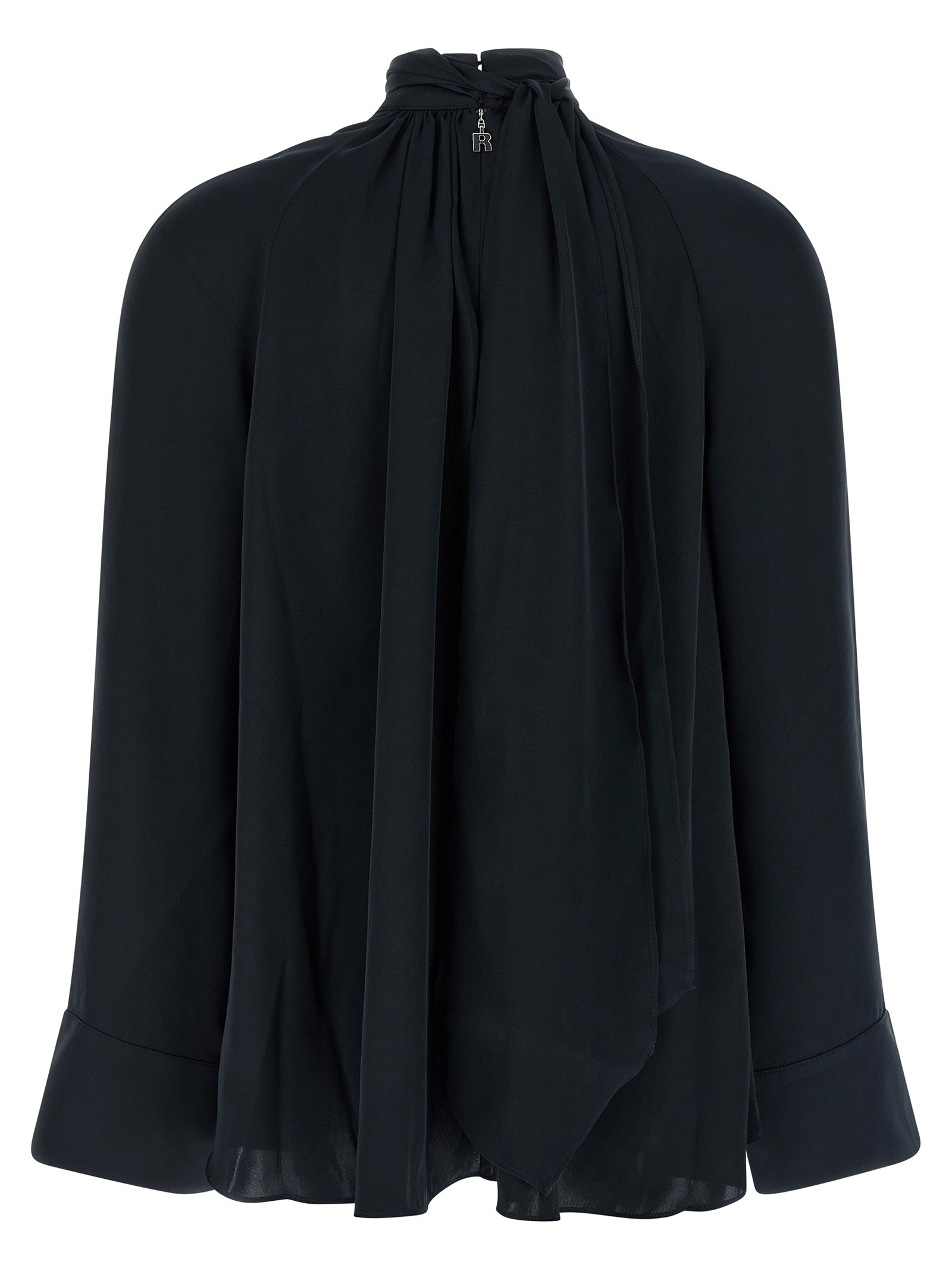 Rotate Birger Christensen 'Satin Bow' Blouse