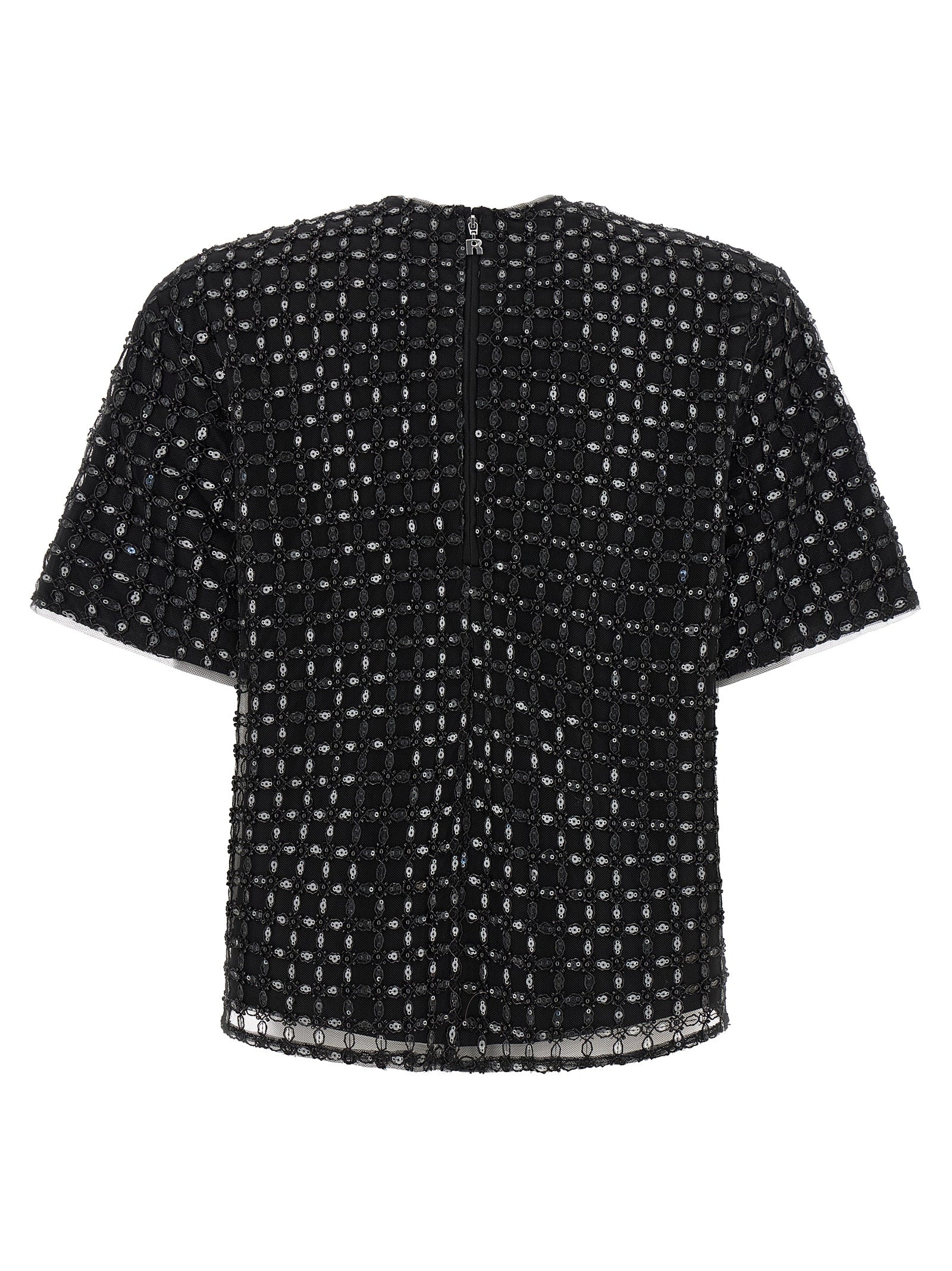Rotate Birger Christensen 'Beaded Oversize' Top