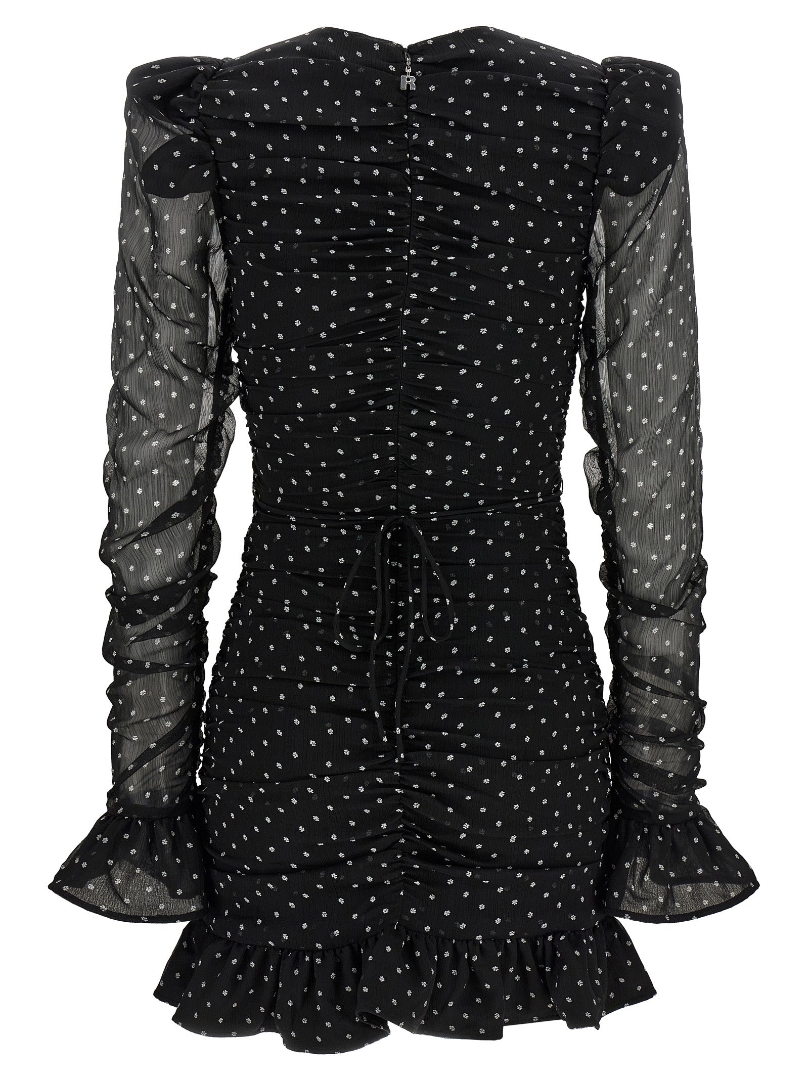 Rotate Birger Christensen 'Printed Long-Sleeve' Dress