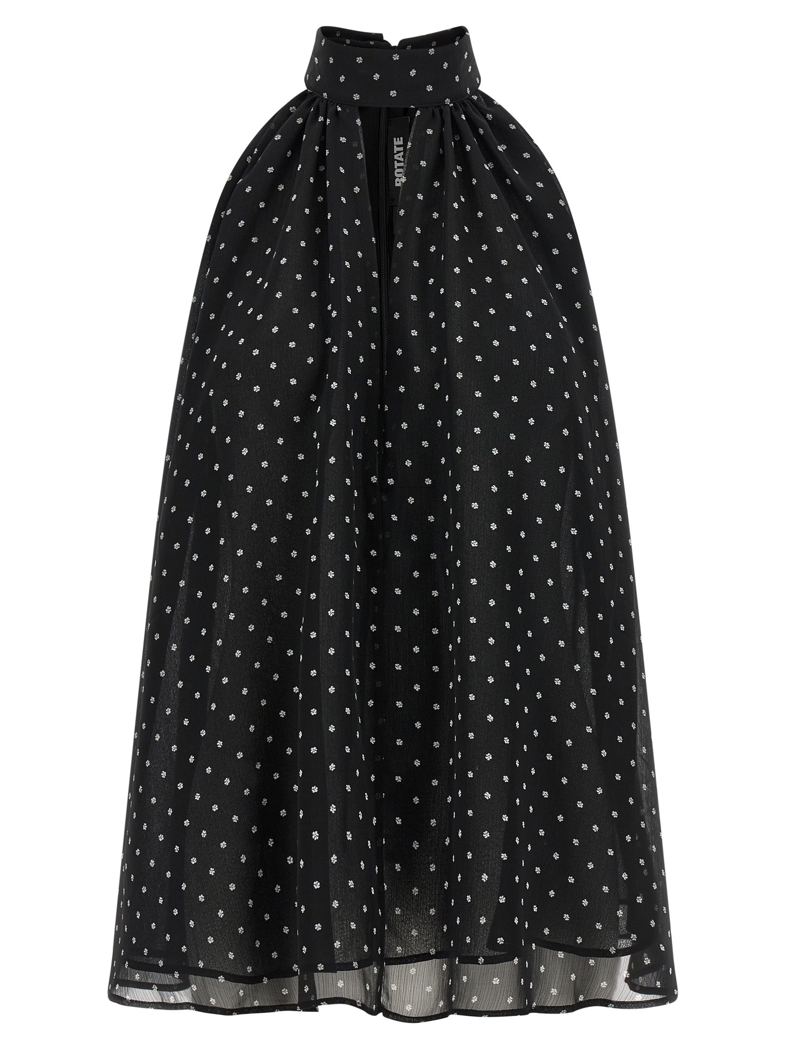 Rotate Birger Christensen 'Halterneck Bow' Top