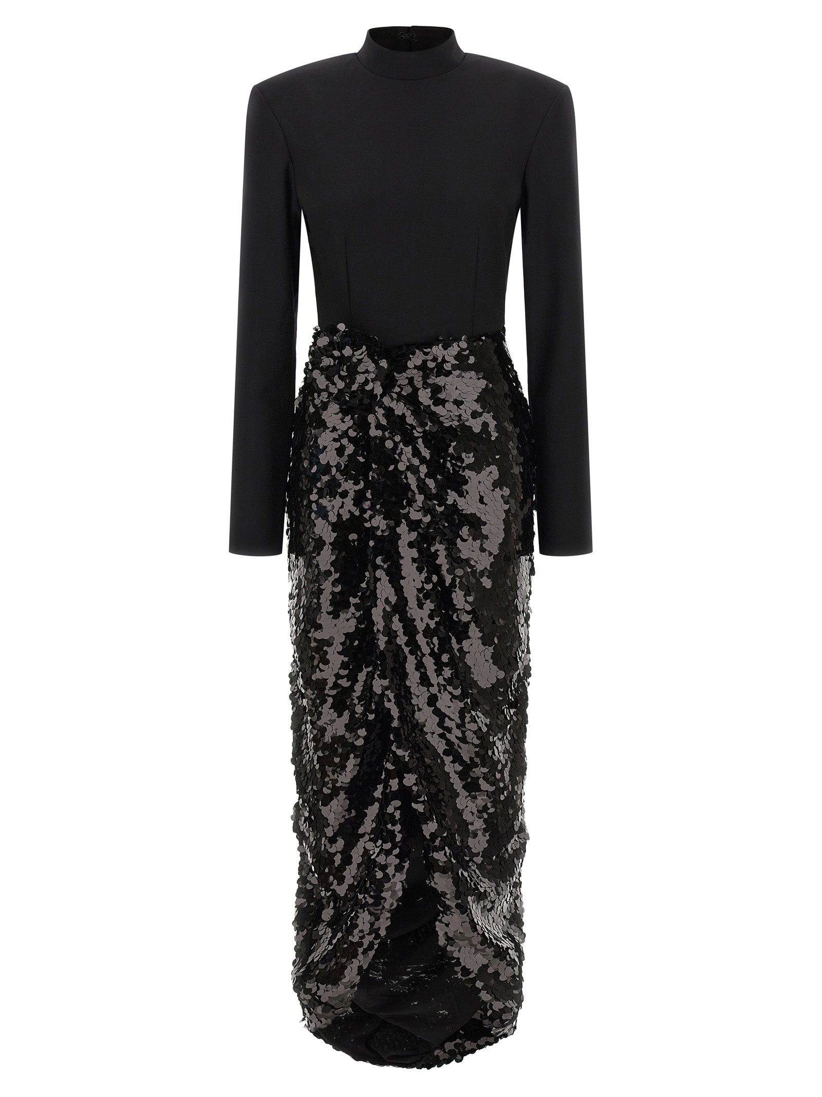 Rotate Birger Christensen 'Knotted Midi' Dress