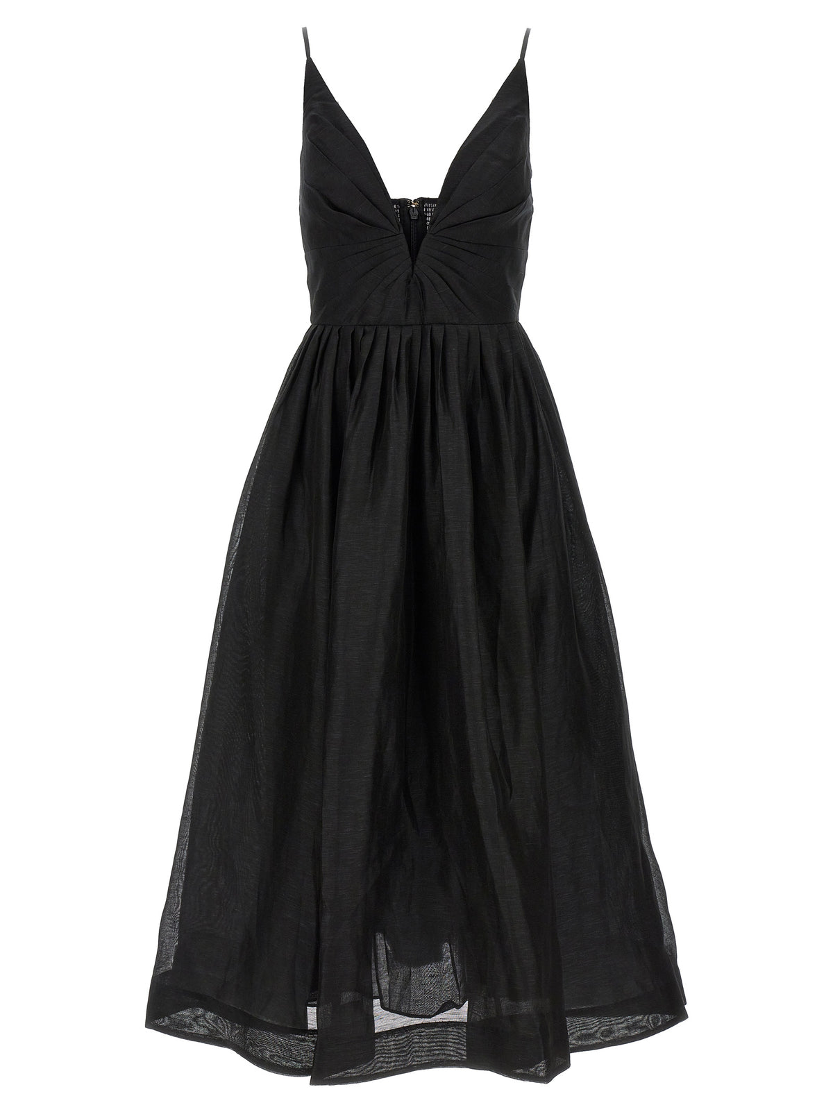 Zimmermann 'Illustration V Neck Midi' Dress