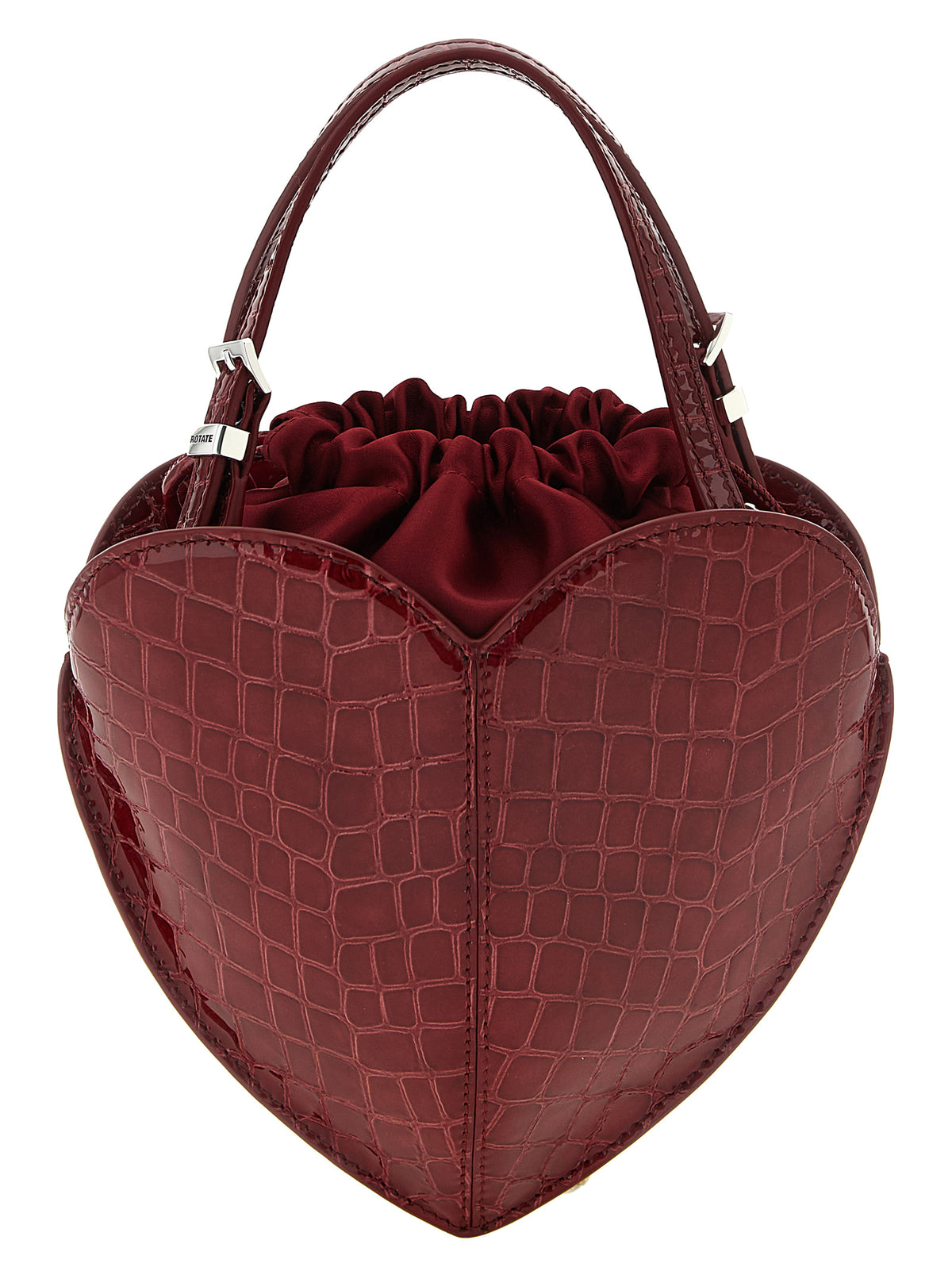 Rotate Birger Christensen 'The Heart' Burgundy Handbag