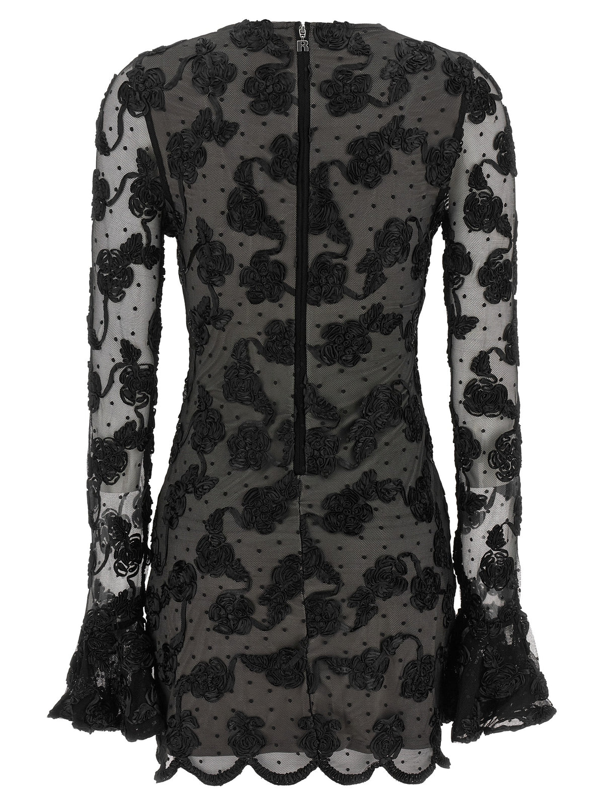 Rotate Birger Christensen 'Flower Mesh' Dress