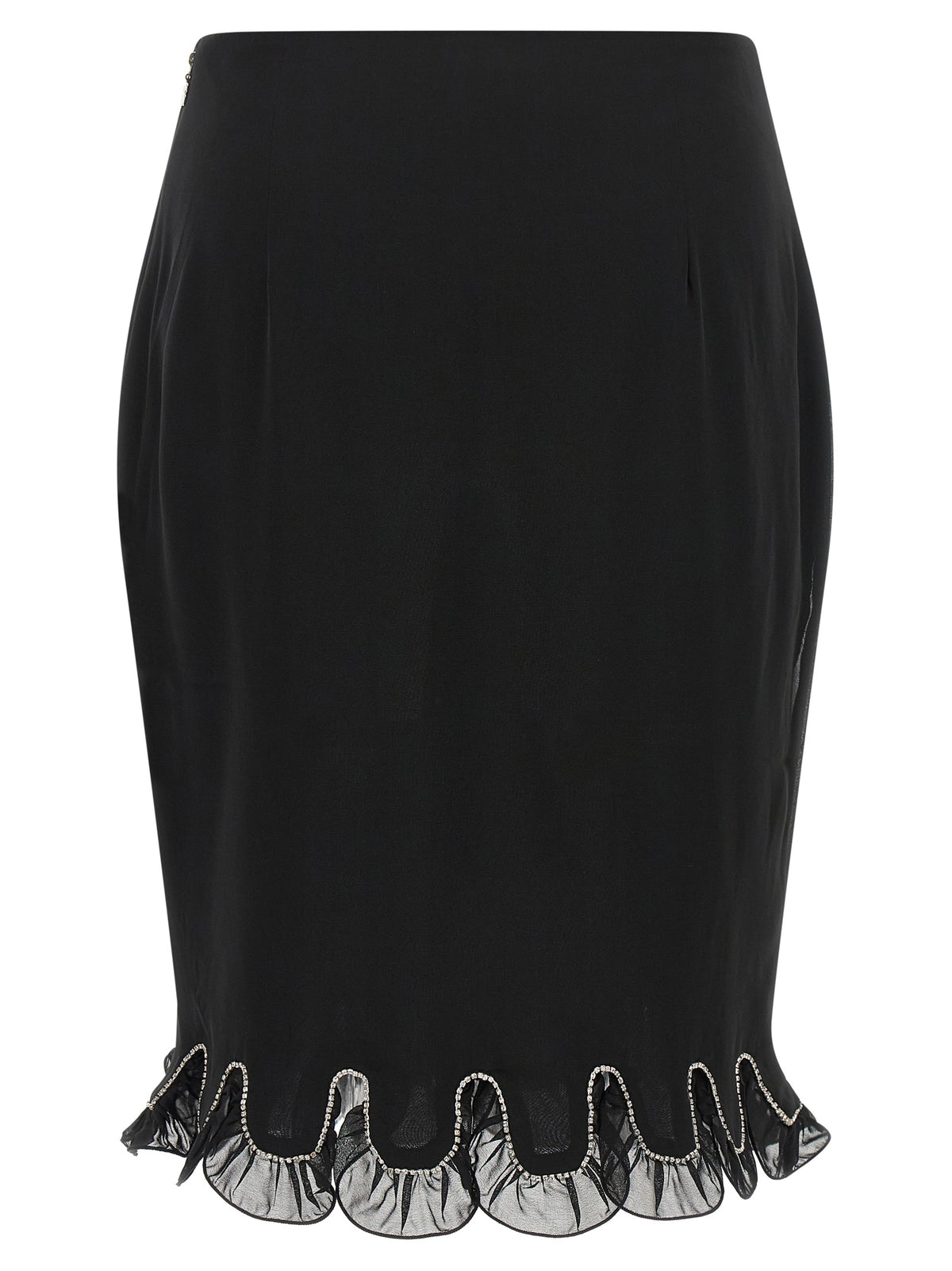 Rotate Birger Christensen Chiffon Flounces Skirt