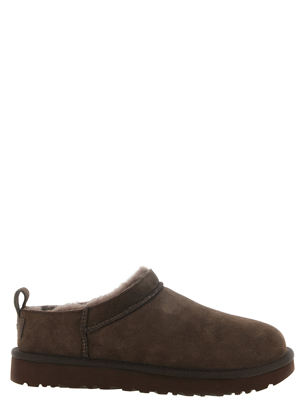 Ugg 'Classic Micro' Dark Brown Ankle Boots