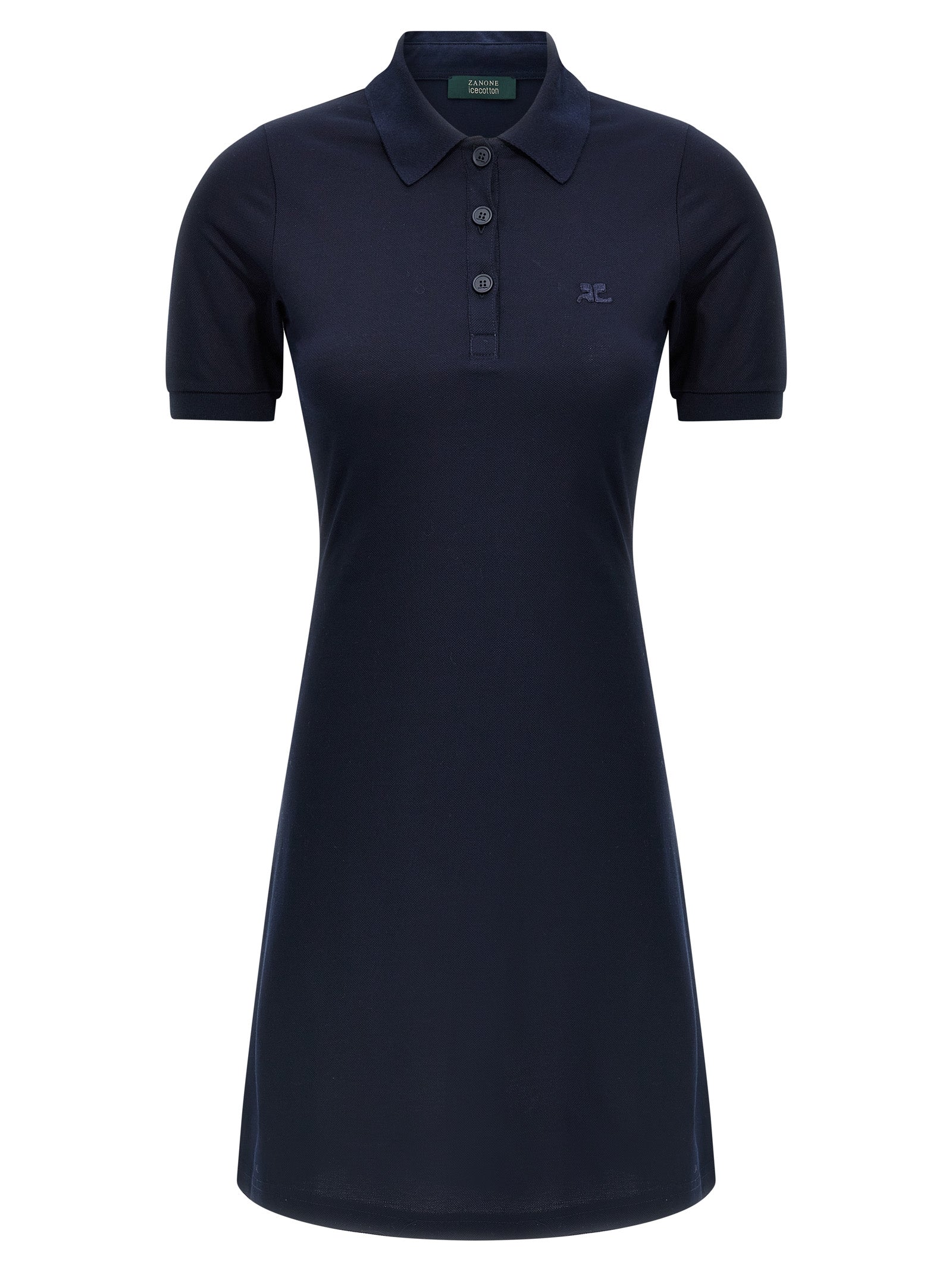Courreges Piqué Polo Dress